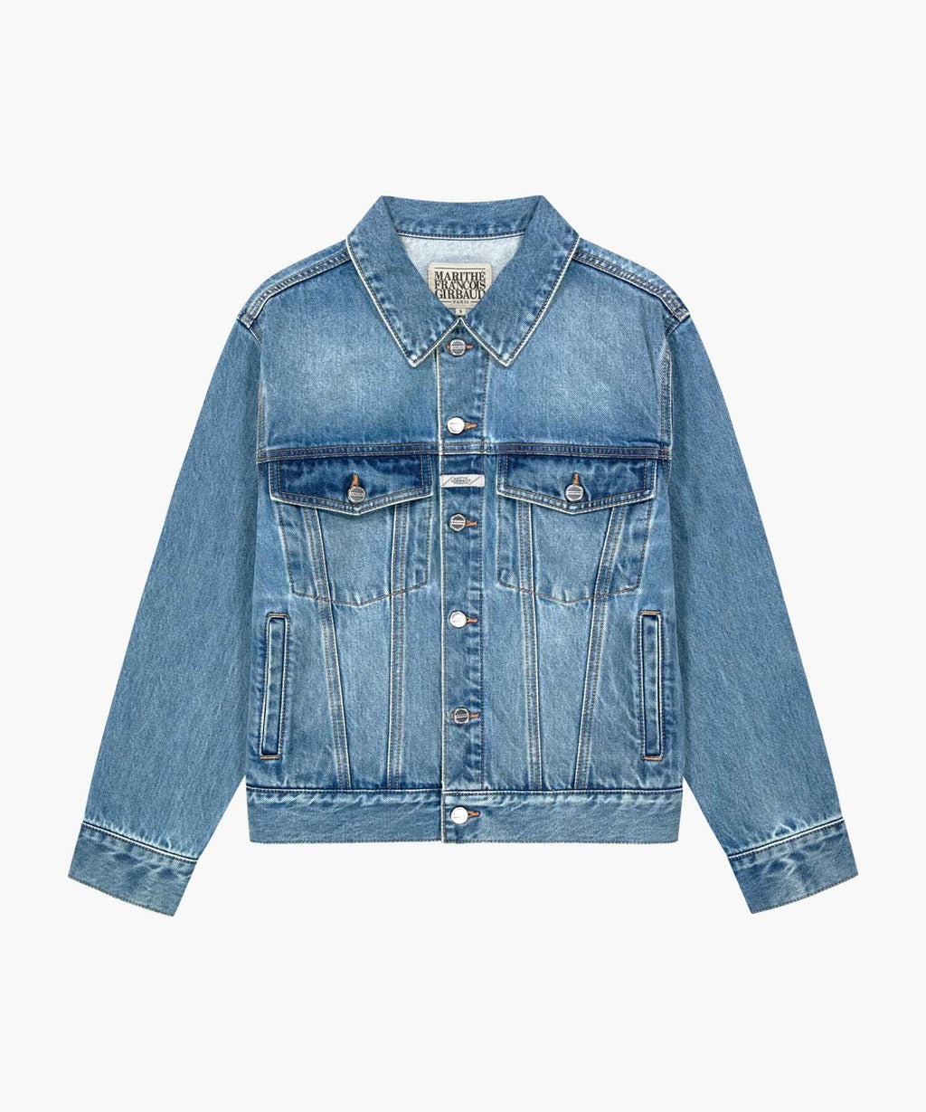 Marithe & Francois Girbaud - Denim Trucker Jacket (Light Blue) product image 6 | TRAB K-Fashion Australia