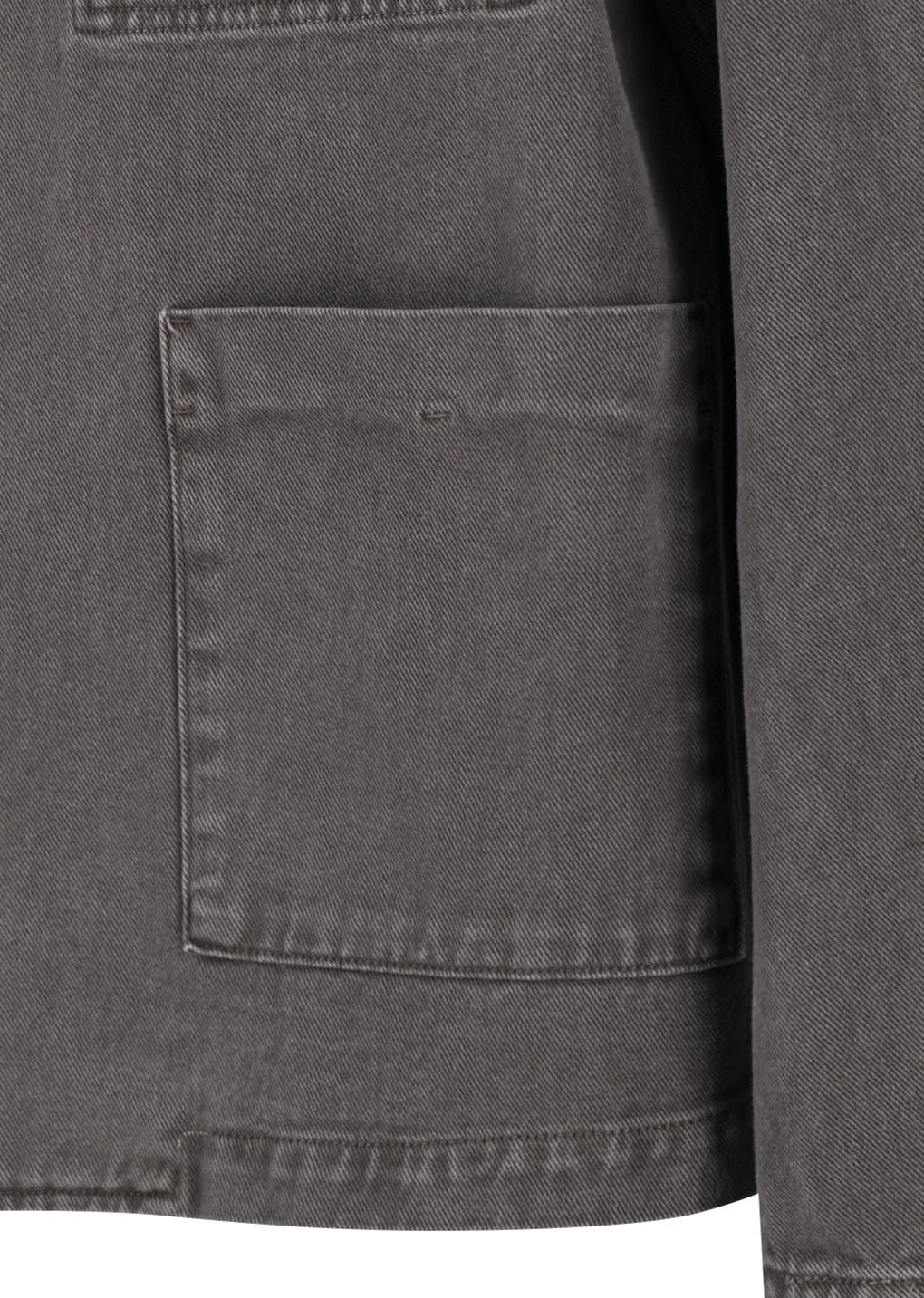Amomento - Garments Dyed Pocket Denim Jacket (Brown) product image 8 | TRAB K-Fashion Australia