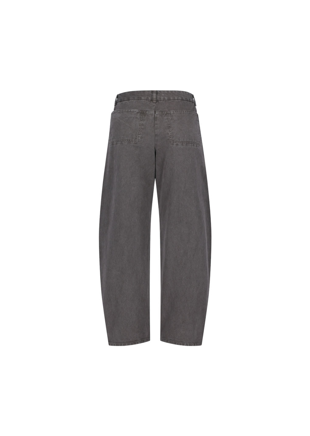 Amomento - Garments Dyed Curved Seam Denim (Brown) product image 4 | TRAB K-Fashion Australia