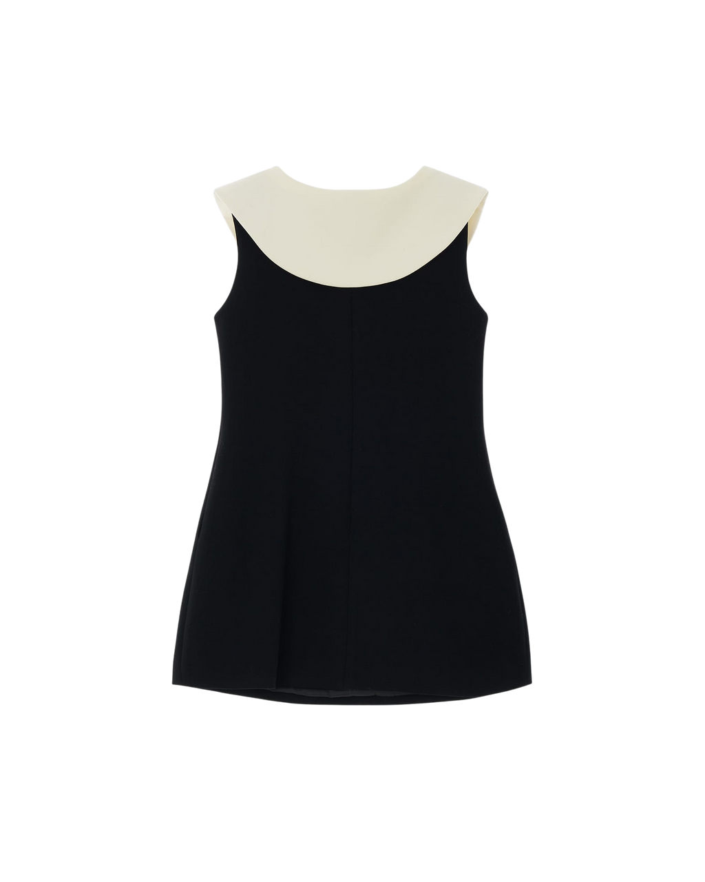 Kimhe Kim - Bi-Color Mini Dress (Black/Ivory) product image 2 | TRAB K-Fashion Australia