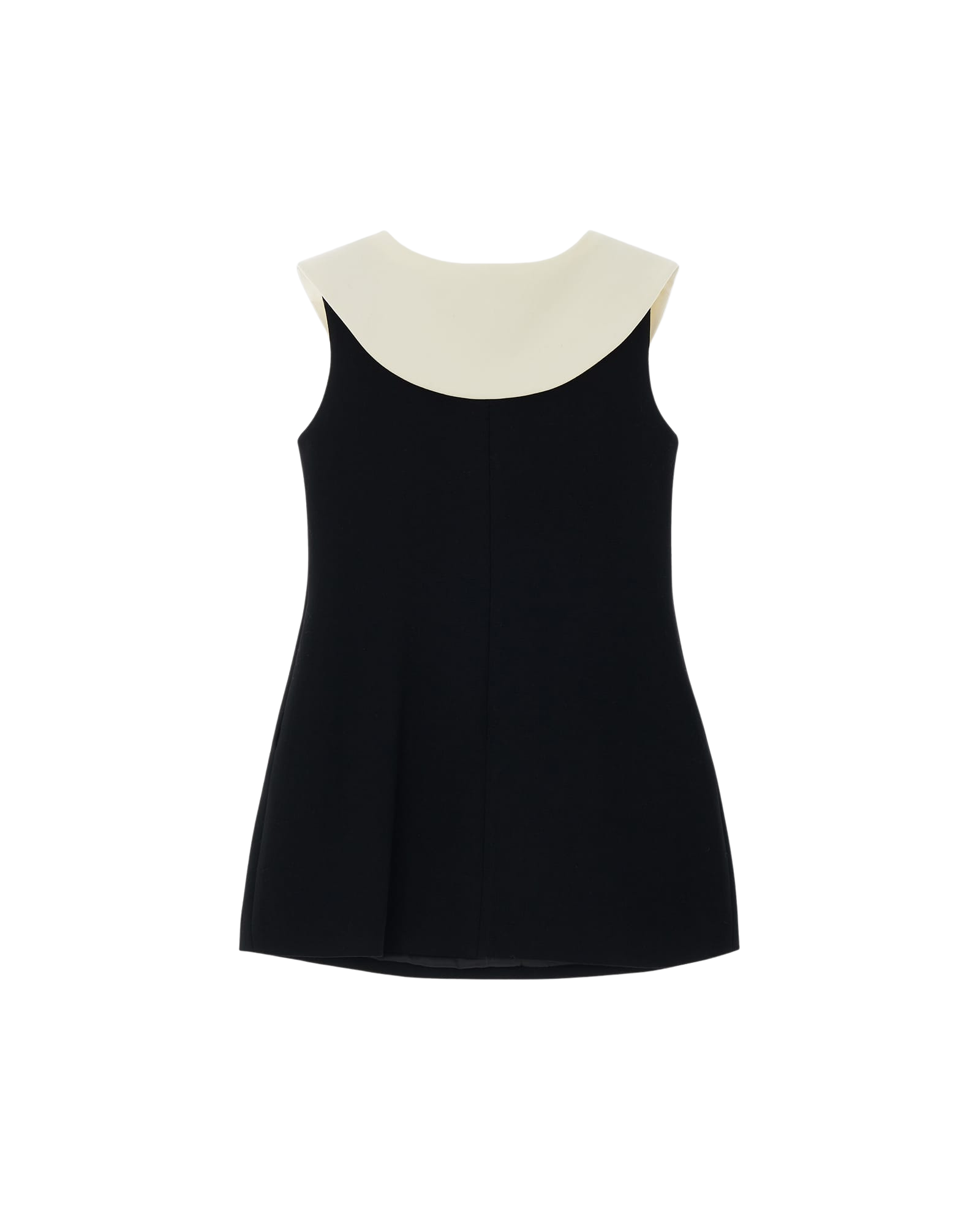 Kimhe Kim - Bi-Color Mini Dress (Black/Ivory) product image 2 | TRAB K-Fashion Australia