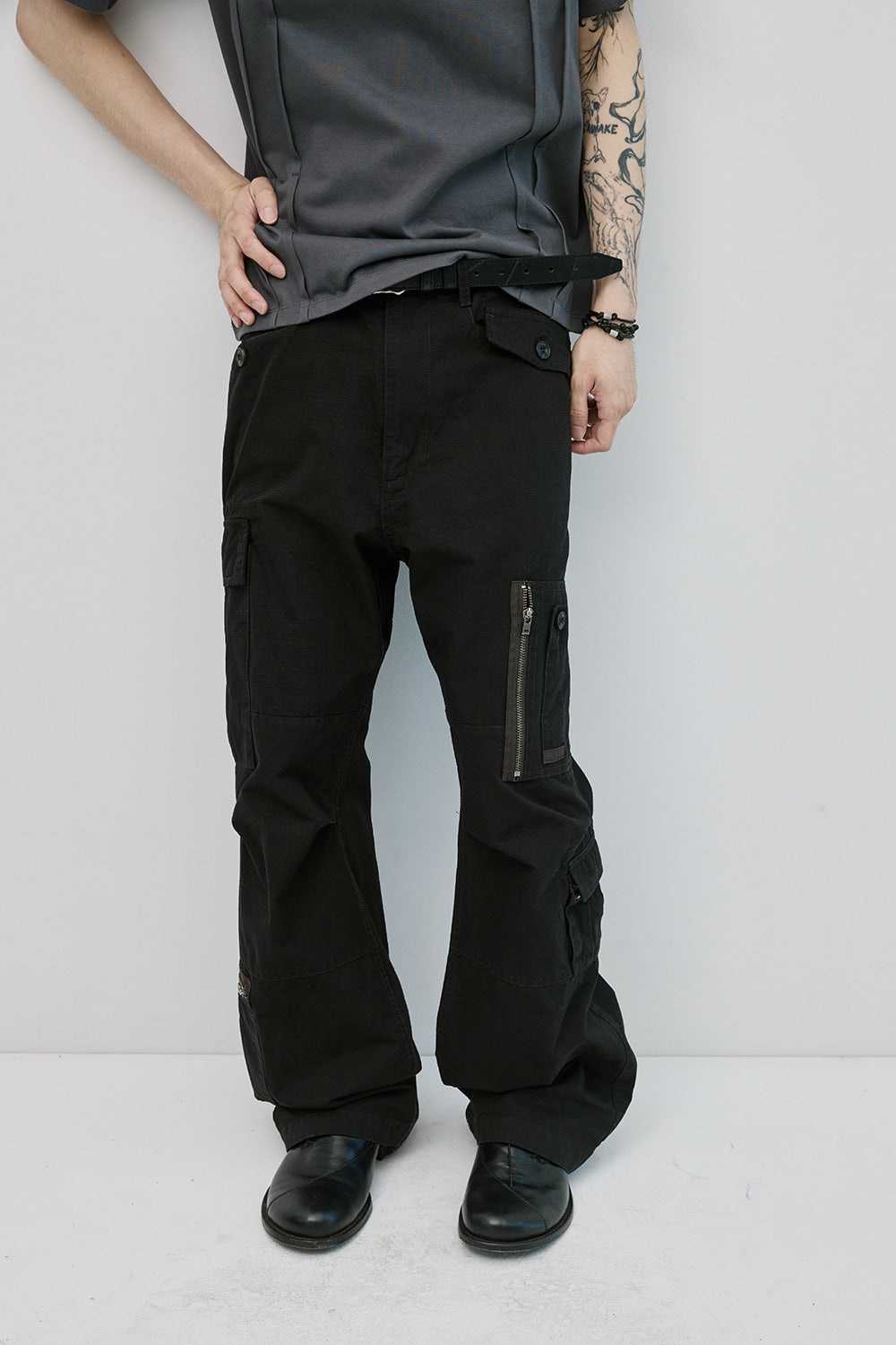 Hatchingroom - Multi Cargo Pants (Black) product image 19 | TRAB K-Fashion Australia