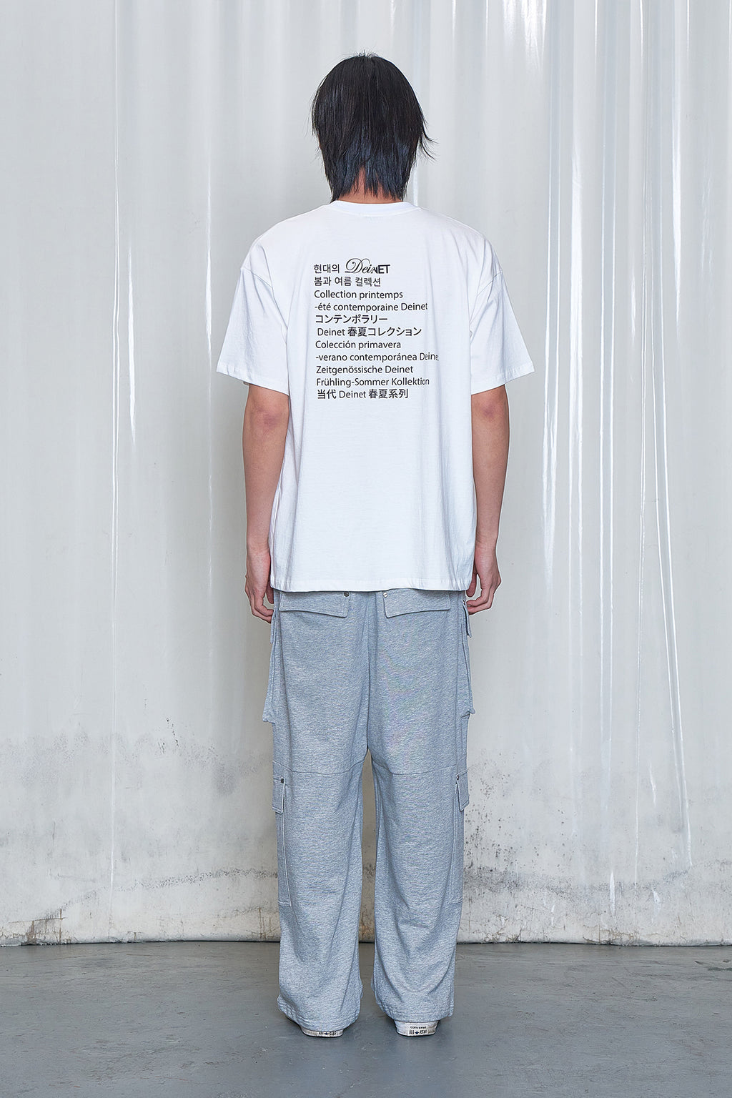 Deinet - Contemporary T-Shirt (White) product image 3 | TRAB K-Fashion Australia
