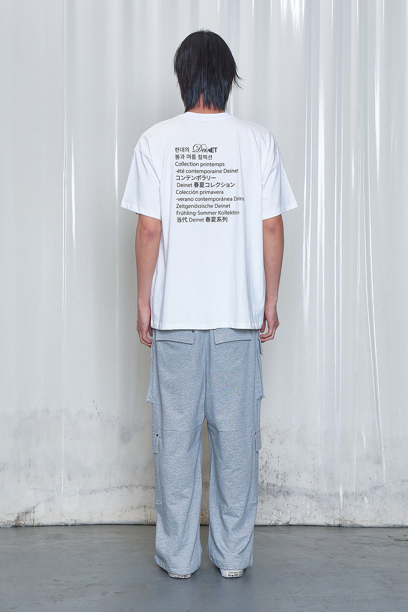 Deinet - Contemporary T-Shirt (White) product image 3 | TRAB K-Fashion Australia
