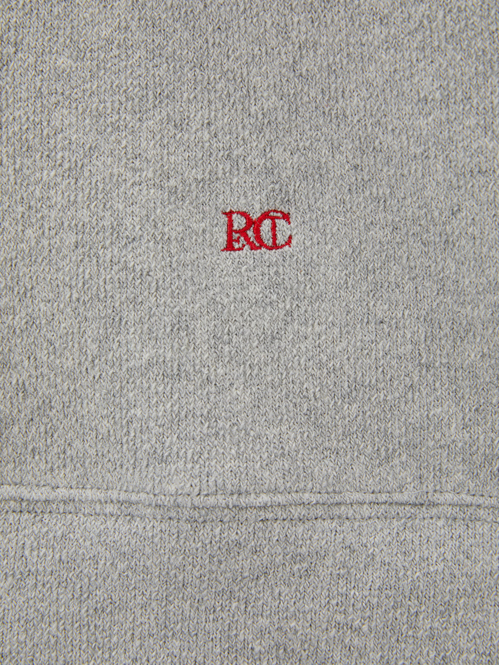 Recto - Mens Rc Embroidered Sweatshirt (Melange Grey) product image 4 | TRAB K-Fashion Australia