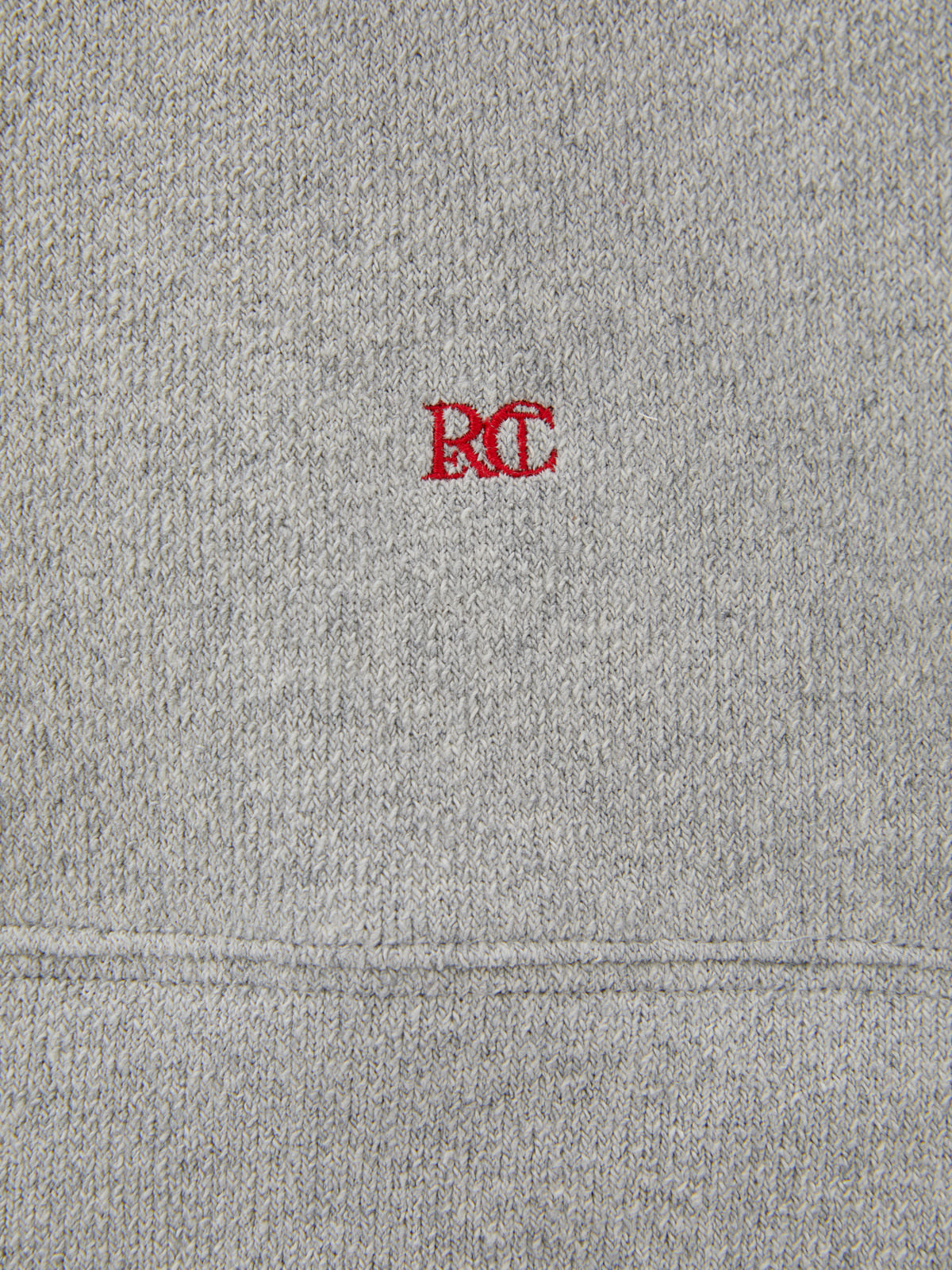 Recto - Mens Rc Embroidered Sweatshirt (Melange Grey) product image 4 | TRAB K-Fashion Australia
