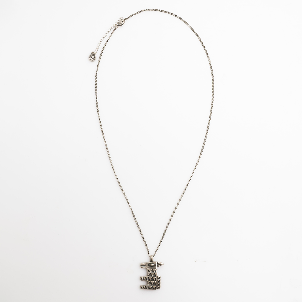 Towtow Archive - Watcher Totem Pendant Necklace Silver Burnish (OC) product image 2 | TRAB K-Fashion Australia