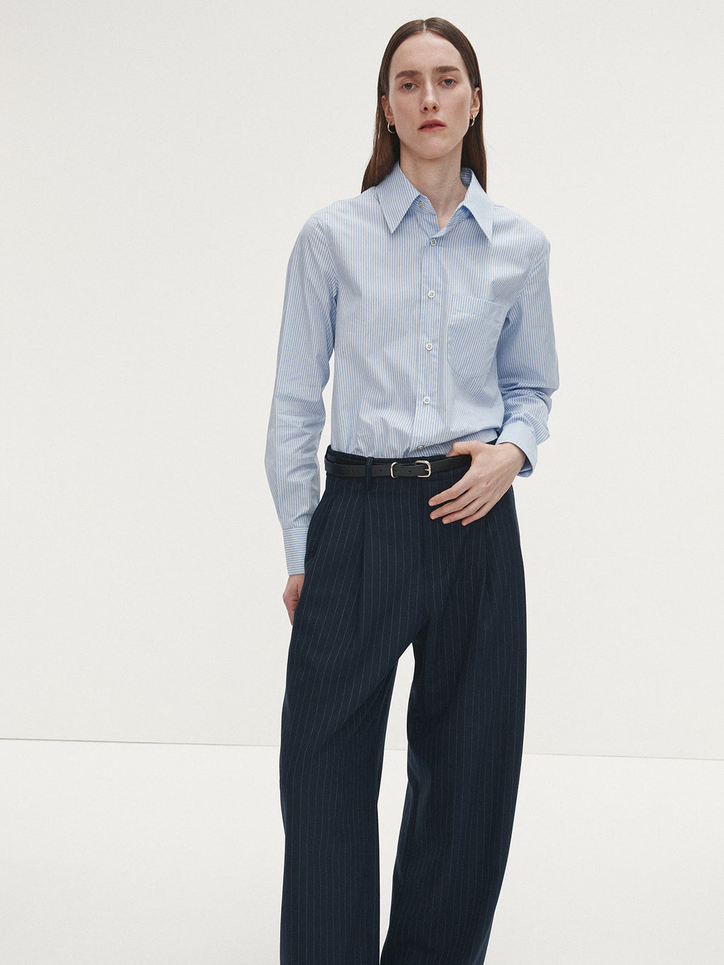 Tonywack - Striped Cotton Regular-Fit Shirts (Multi Stripe) product image 6 | TRAB K-Fashion Australia