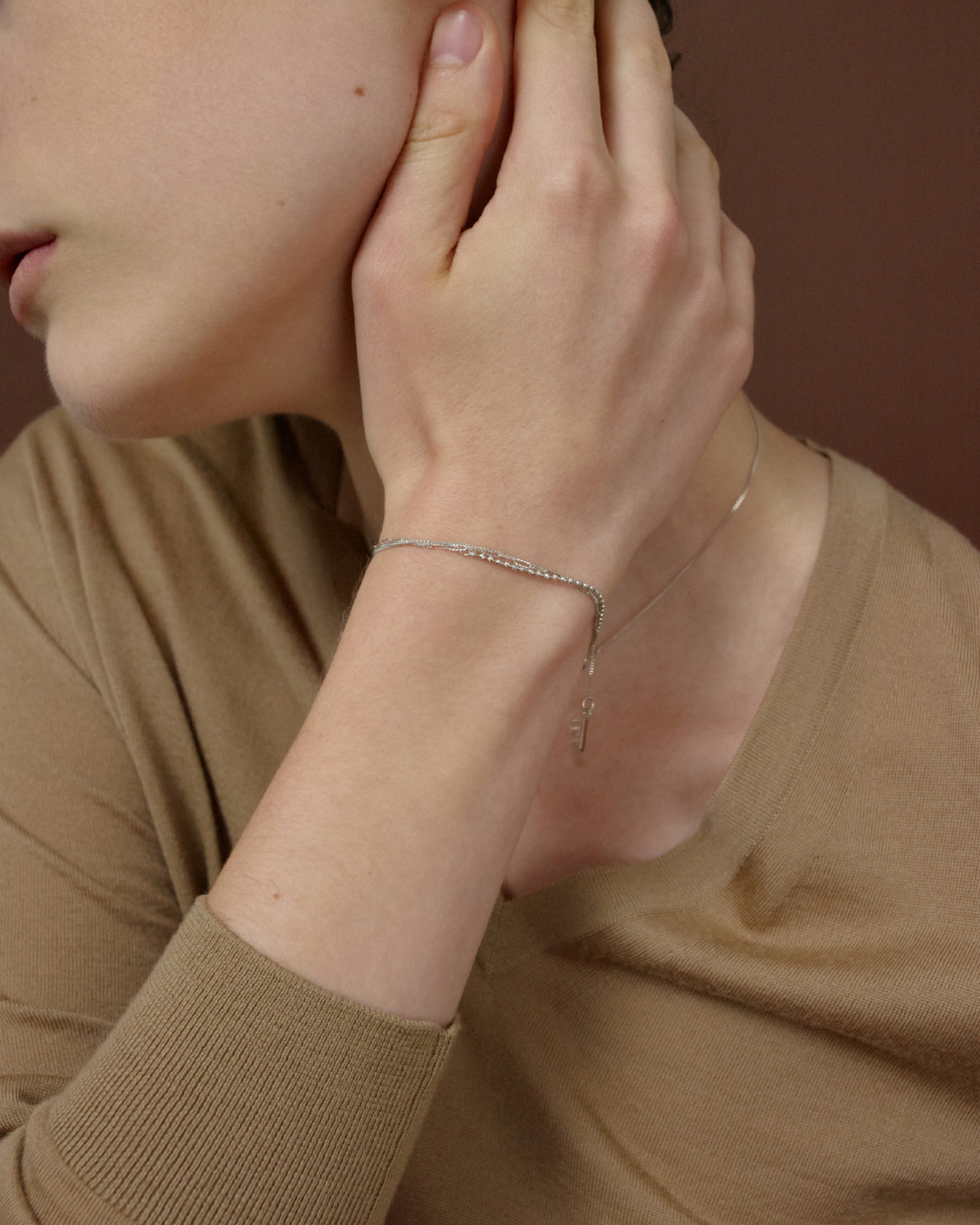 Numbering - Mixed Chain Bracelet #2901 product image 1 | TRAB K-Fashion Australia