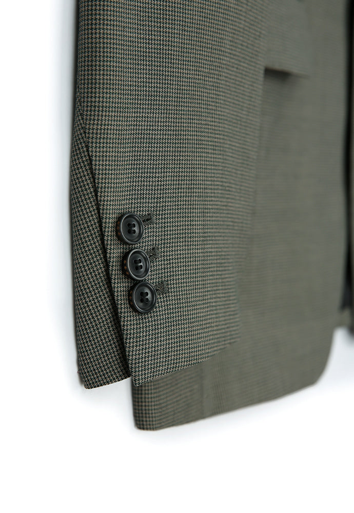 Tonywack - # Signature 2-Button Blazer (Olive-Beige Check) product image 8 | TRAB K-Fashion Australia