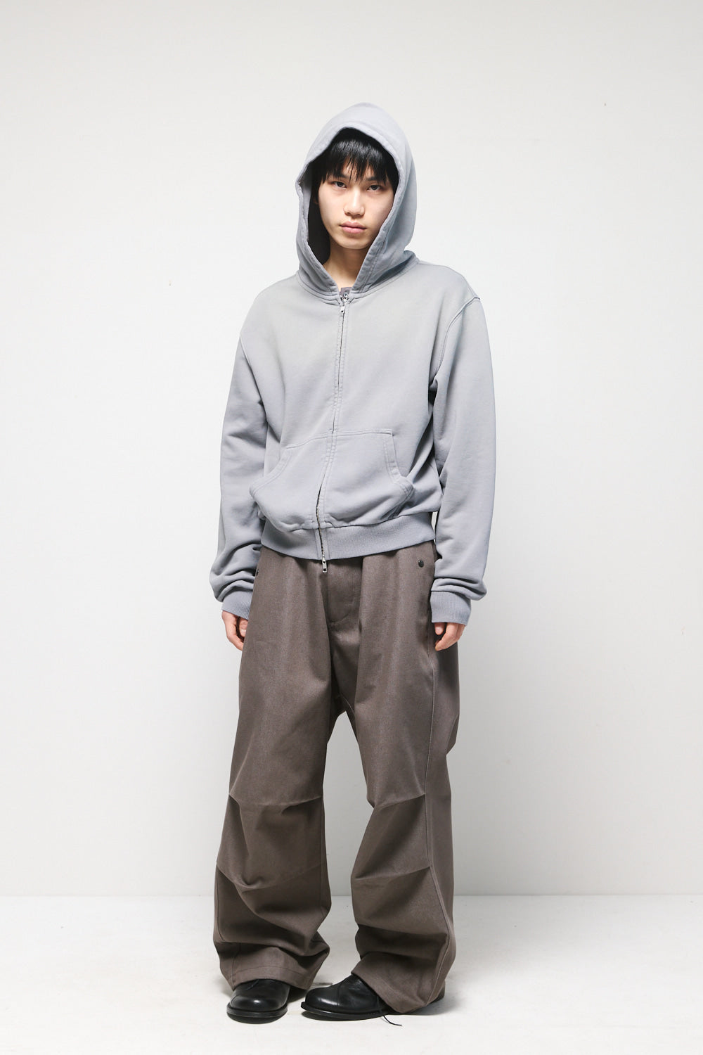 Hatchingroom - VTG Hoodie (Bleached Blue Grey) product image 3 | TRAB K-Fashion Australia