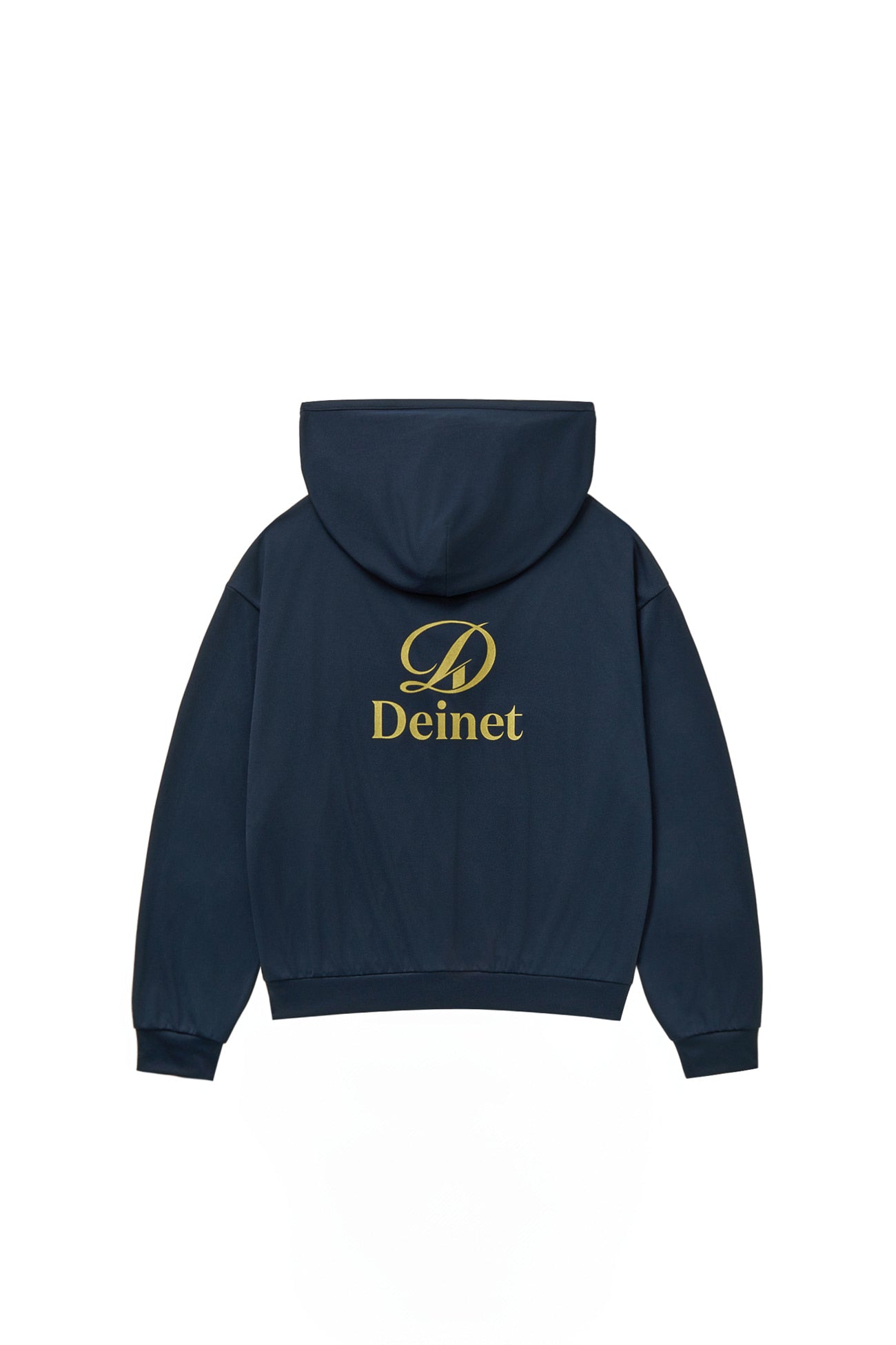 Deinet - Cool Mesh Hooded Zip Up (Navy) product image 2 | TRAB K-Fashion Australia