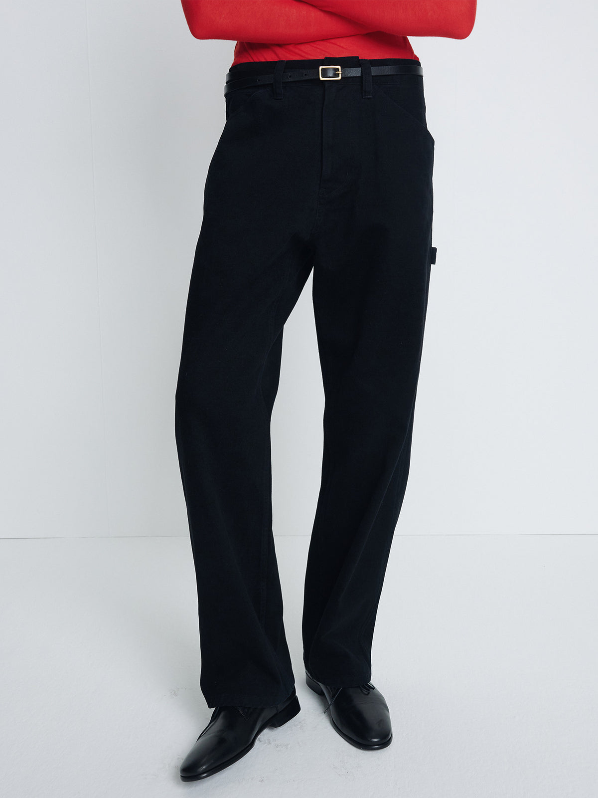 Tonywack - Brushed Cotton Painter Pants (Black) product image 5 | TRAB K-Fashion Australia