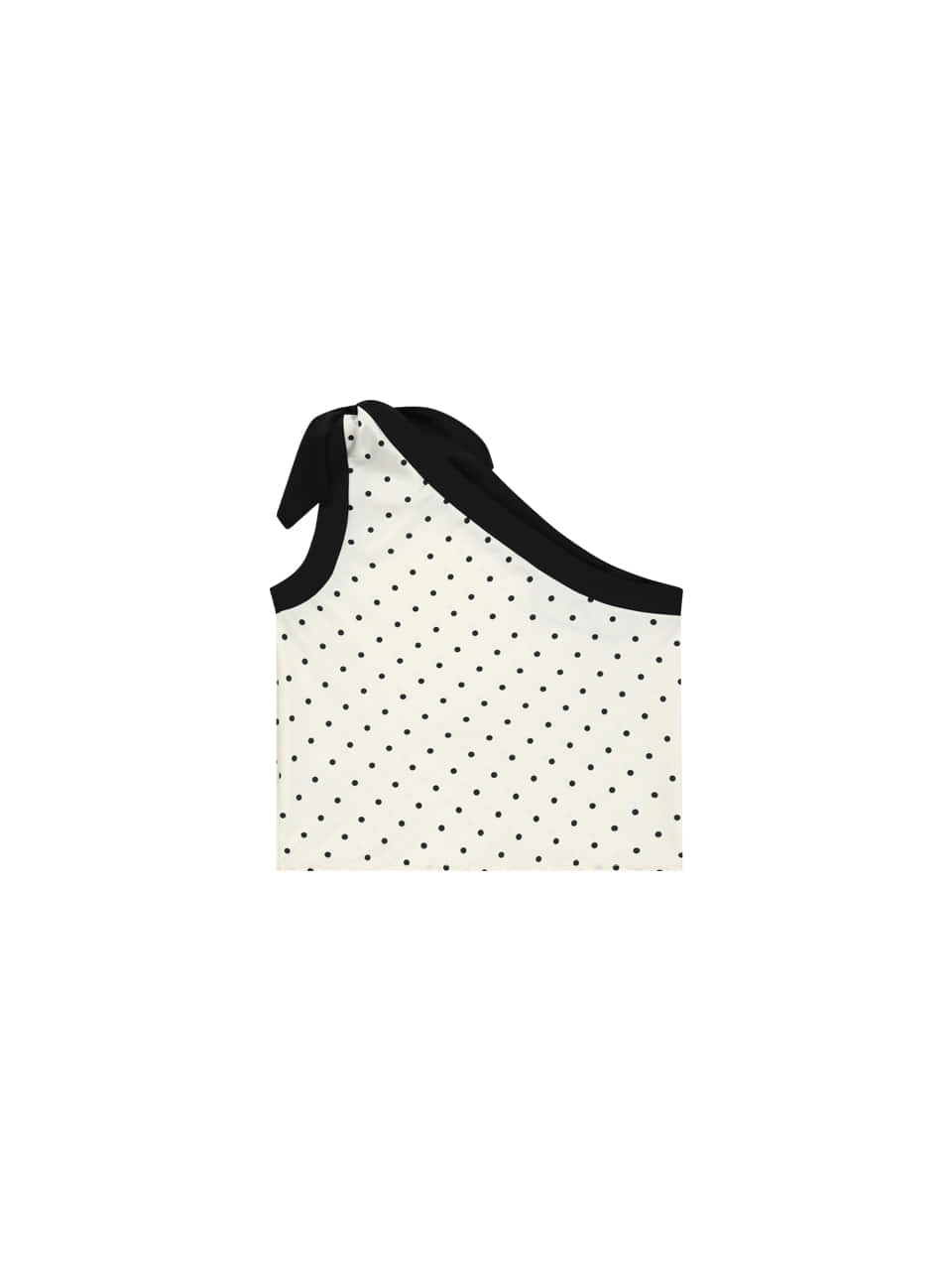 Kijun - [Ships 18 June] Polka Dot Scarf Top (Ivory) product image 8 | TRAB K-Fashion Australia