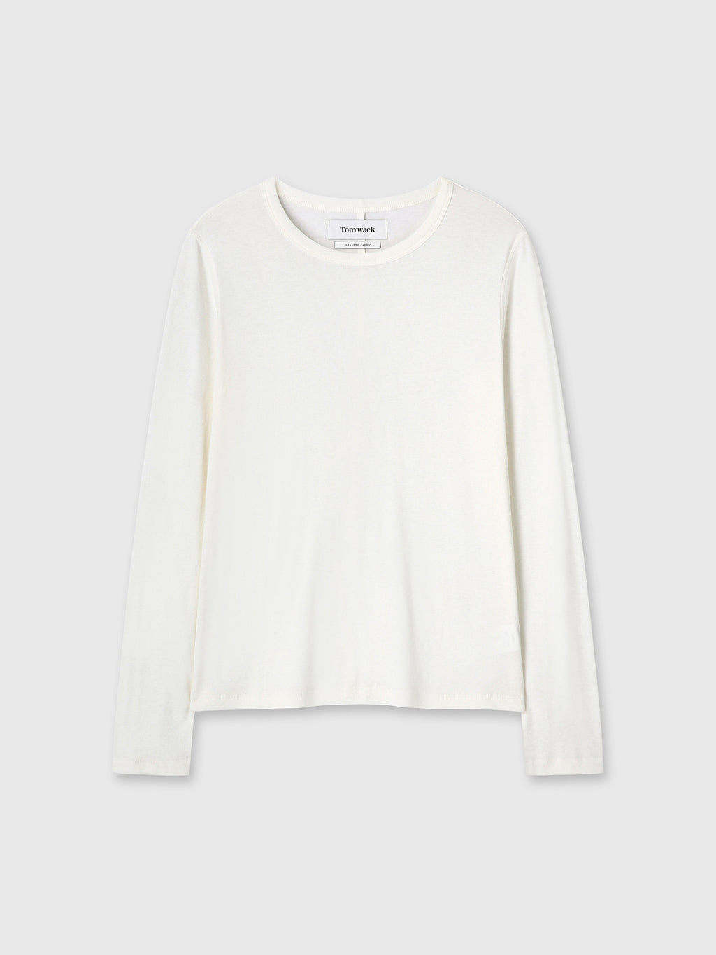 Tonywack - Cotton Cashmere Essential Top (Ivory) product image 7 | TRAB K-Fashion Australia