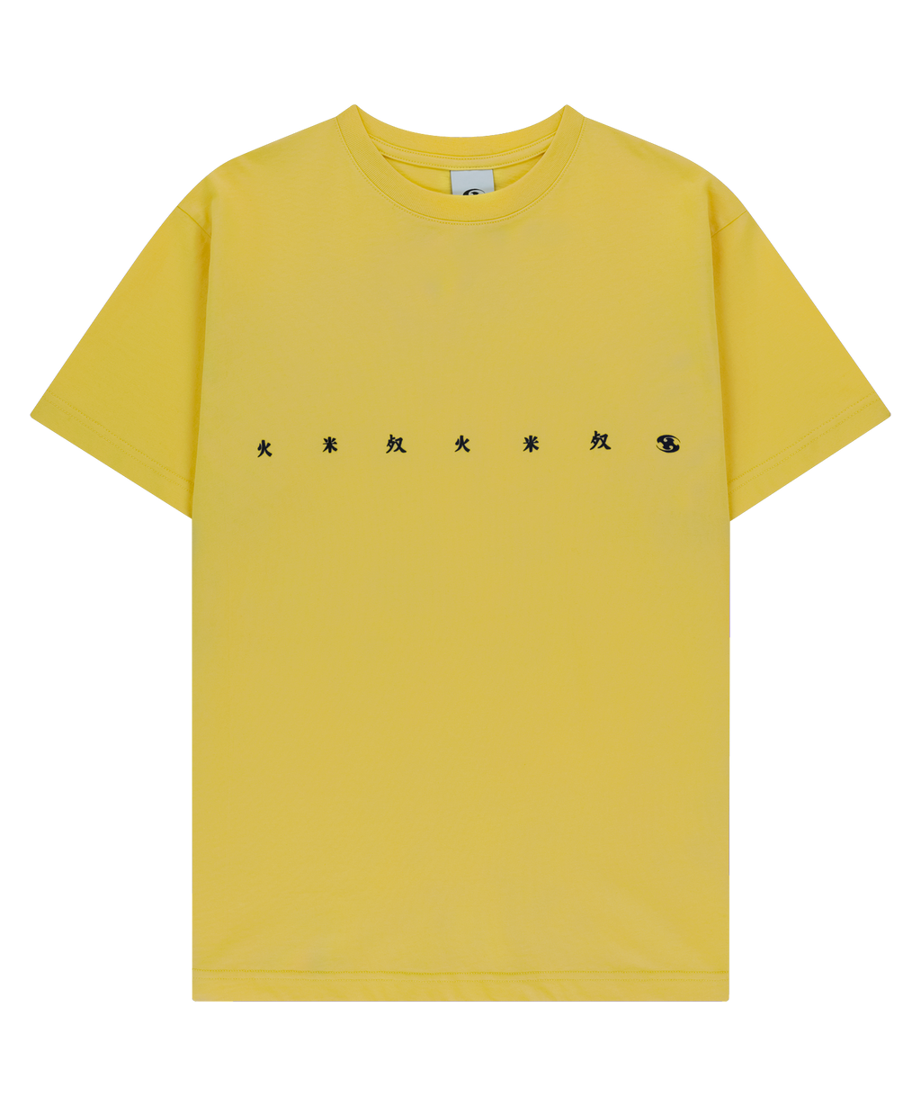 San San Gear - Chan T-Shirt (Yellow) product image 1 | TRAB K-Fashion Australia
