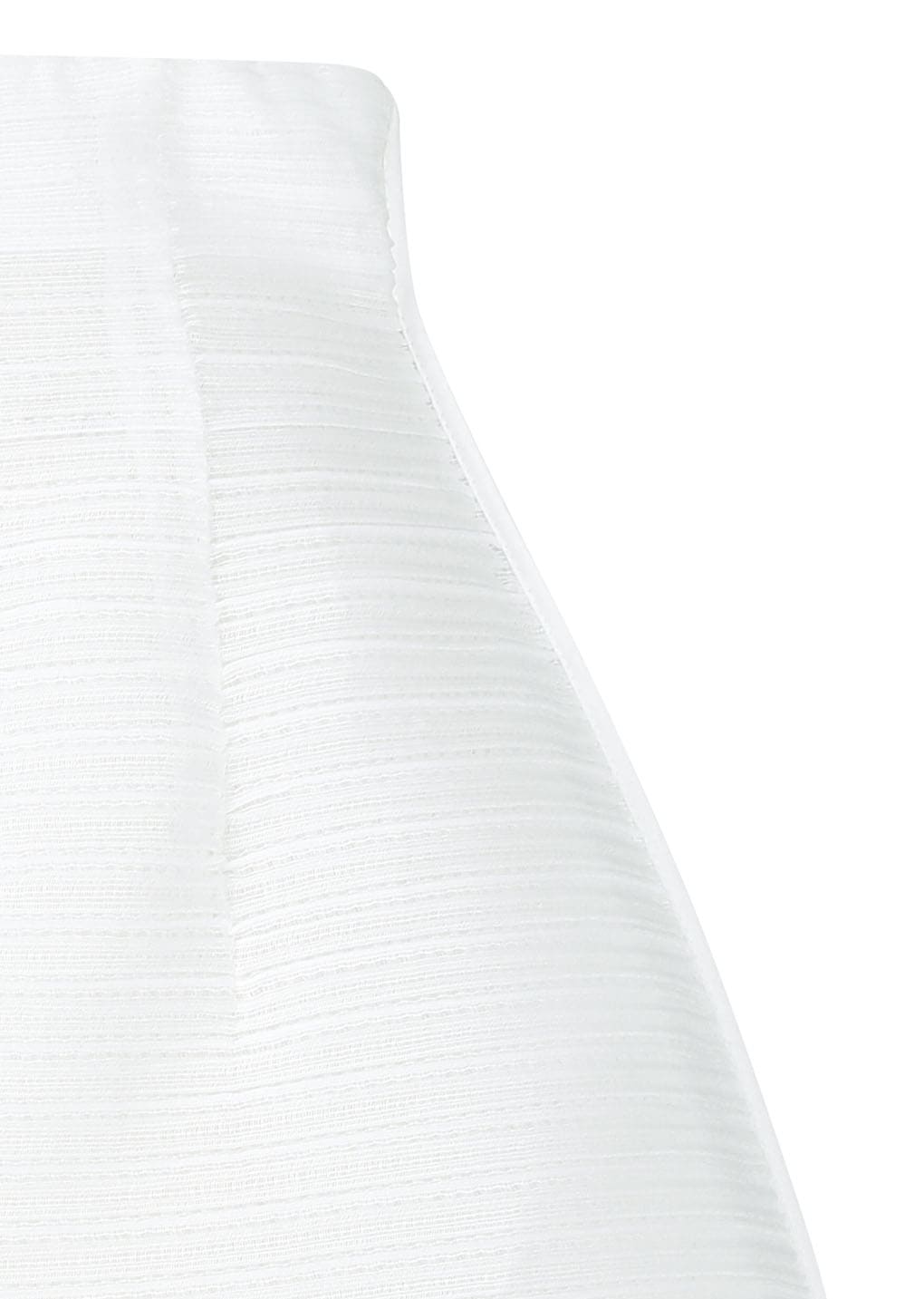 Amomento - Pleats Curved Skirt (White) product image 9 | TRAB K-Fashion Australia
