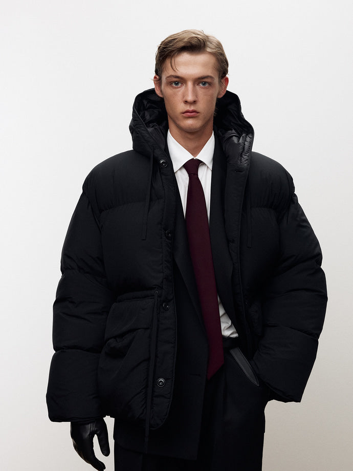 Tonywack - Super Light Down Puffer Jacket (Black) product image 1 | TRAB K-Fashion Australia