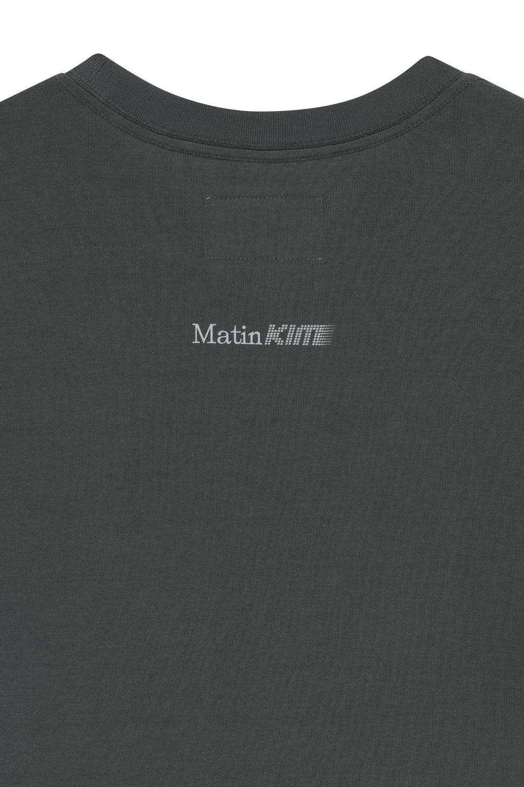 Matin Kim - Matin Pace Sprint Graffiti Top (Charcoal) product image 6 | TRAB K-Fashion Australia