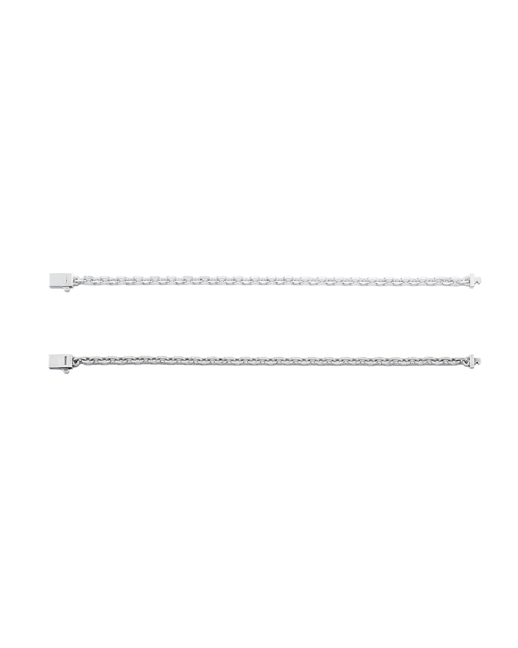 Numbering - Edge Cut Chain Bracelet #5926 product image 5 | TRAB K-Fashion Australia