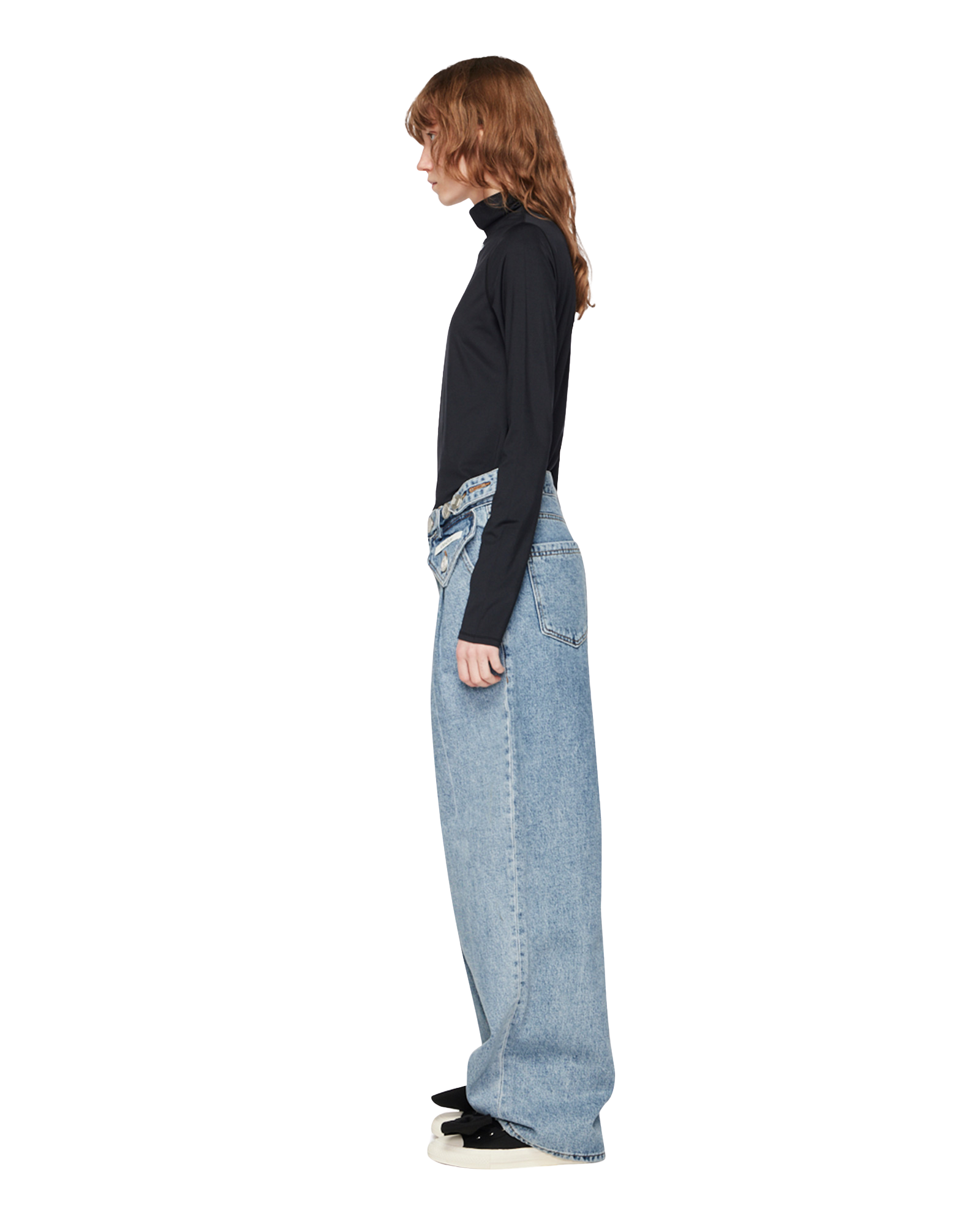 Kimhe Kim - Two Pocket Pants (Sky Blue) product image 3 | TRAB K-Fashion Australia
