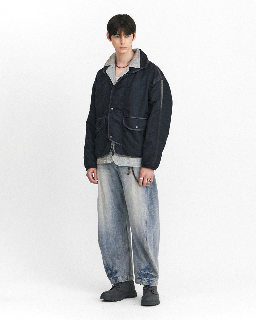 Eastlogue - Astro Fading Jumper (Navy) product image 1 | TRAB K-Fashion Australia