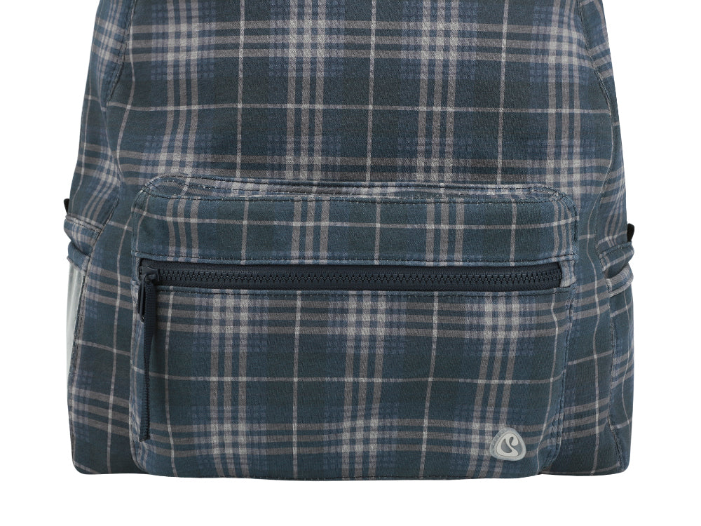 Coyseio - Chunky Sweat Check Backpack (Navy) product image 11 | TRAB K-Fashion Australia