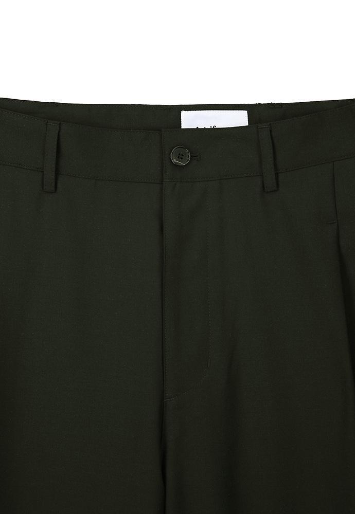 Art if acts - Wool Side Two Tuck Pants (Khaki) product image 8 | TRAB K-Fashion Australia