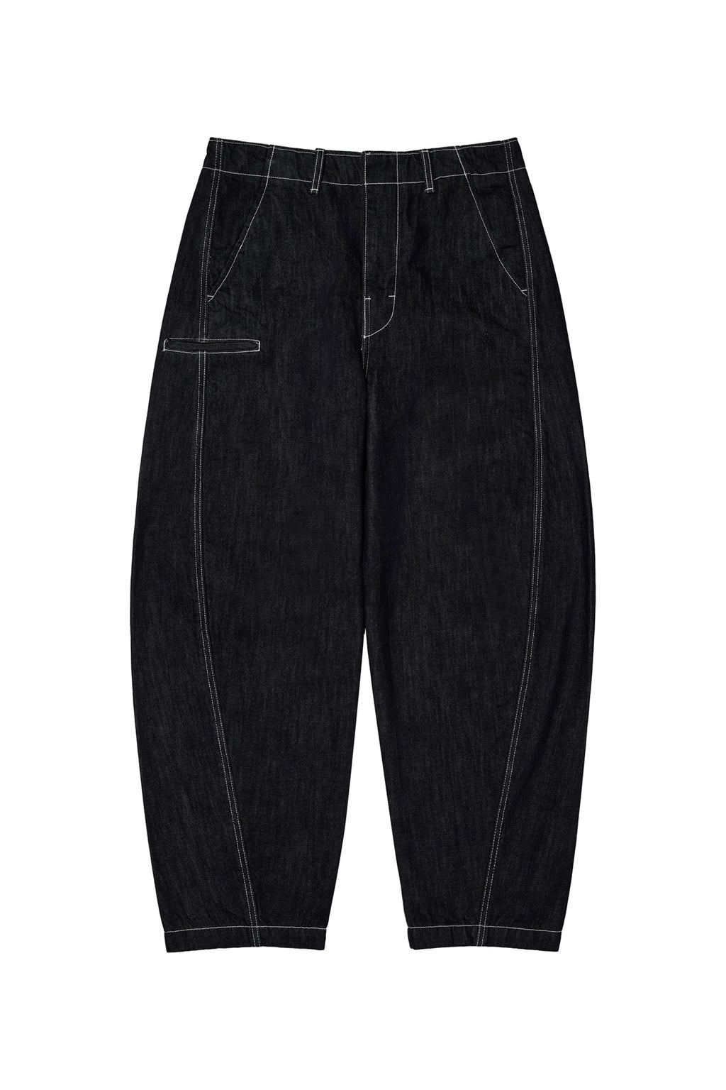 Deinet - Deinet Curved Denim Pants (Indigo) product image 11 | TRAB K-Fashion Australia
