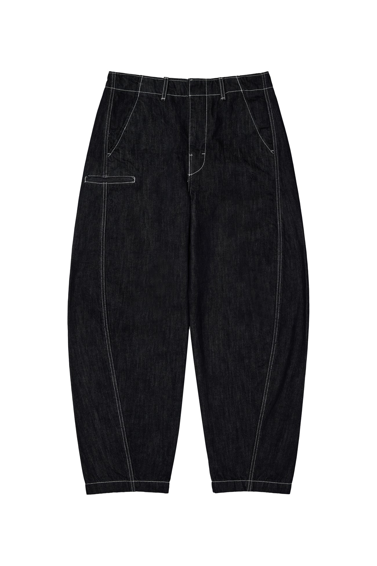 Deinet - Deinet Curved Denim Pants (Indigo) product image 11 | TRAB K-Fashion Australia