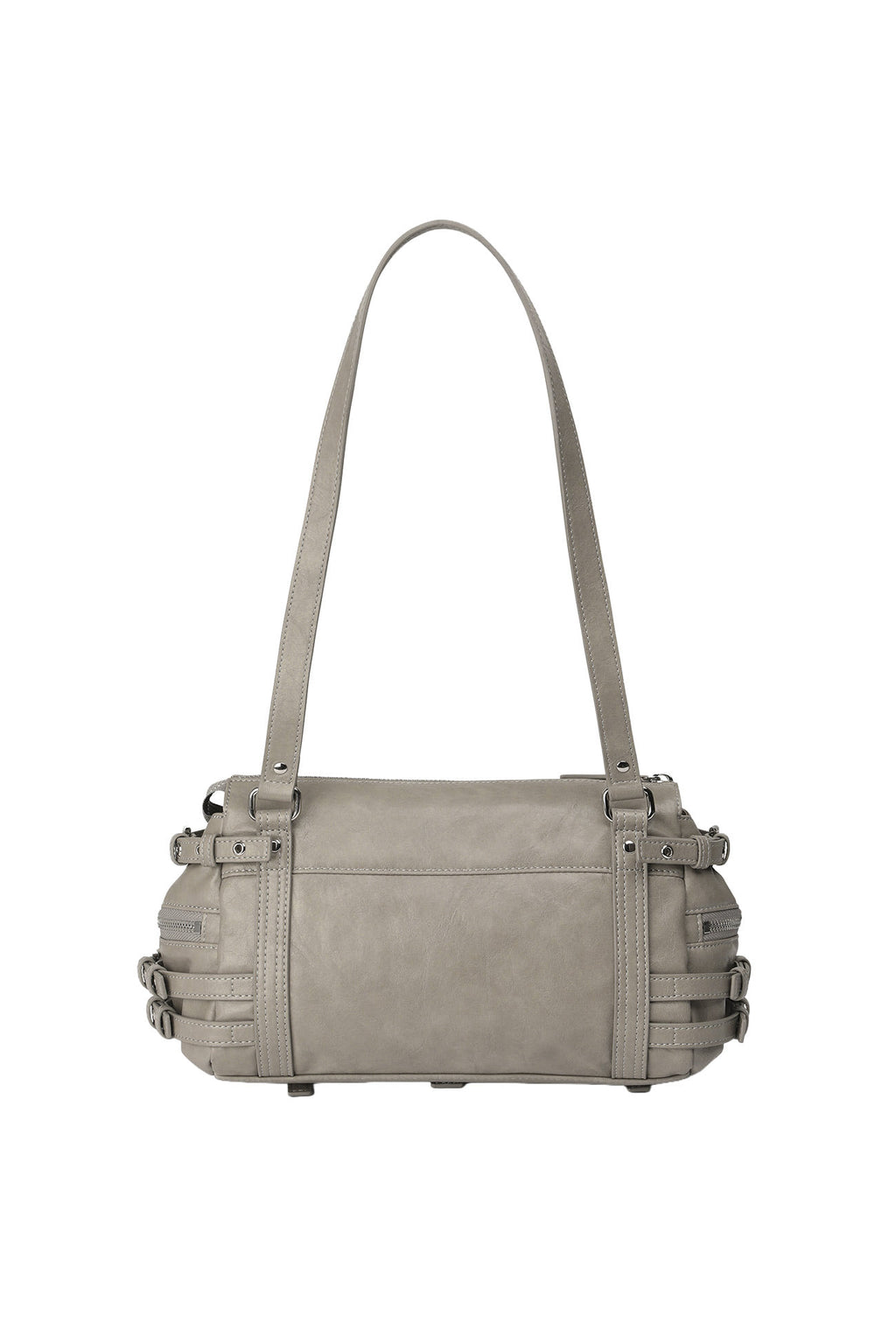 Deinet - Belted Pocket Mini Shoulder Bag (Grey) product image 3 | TRAB K-Fashion Australia