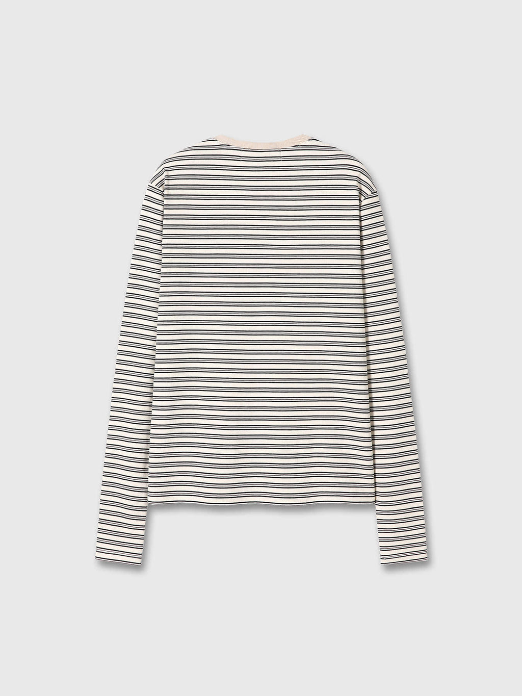 Tonywack - Striped Long Sleeve Top (Cream/Black) product image 11 | TRAB K-Fashion Australia