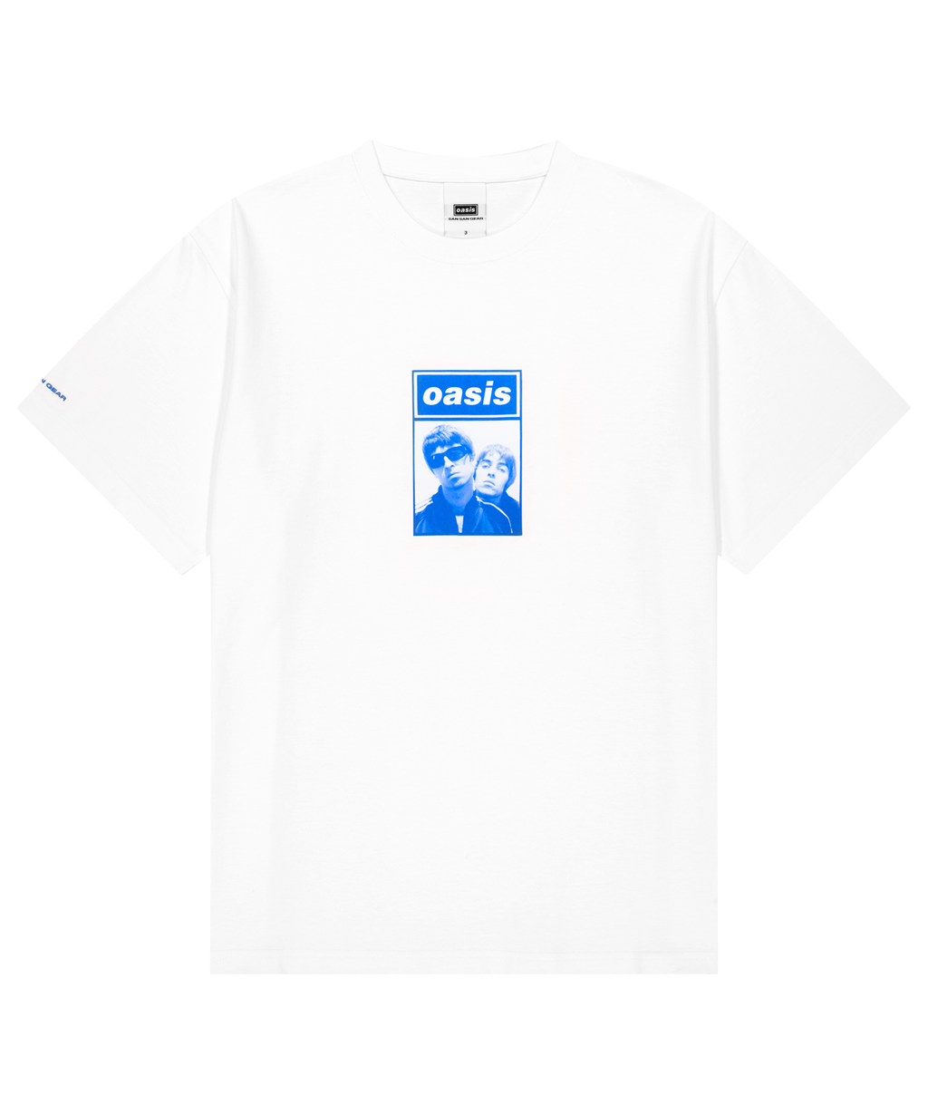 San San Gear - San San Oasis Photo T-Shirt (White) product image 1 | TRAB K-Fashion Australia