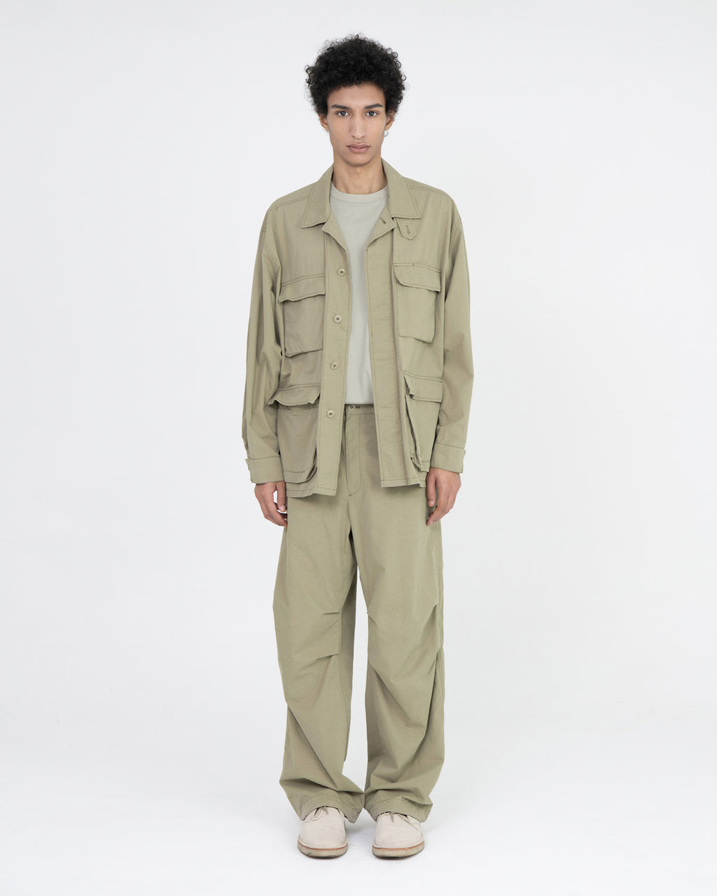 Brownyard - Washed Bdu Jacket (Dark Beige) product image 1 | TRAB K-Fashion Australia