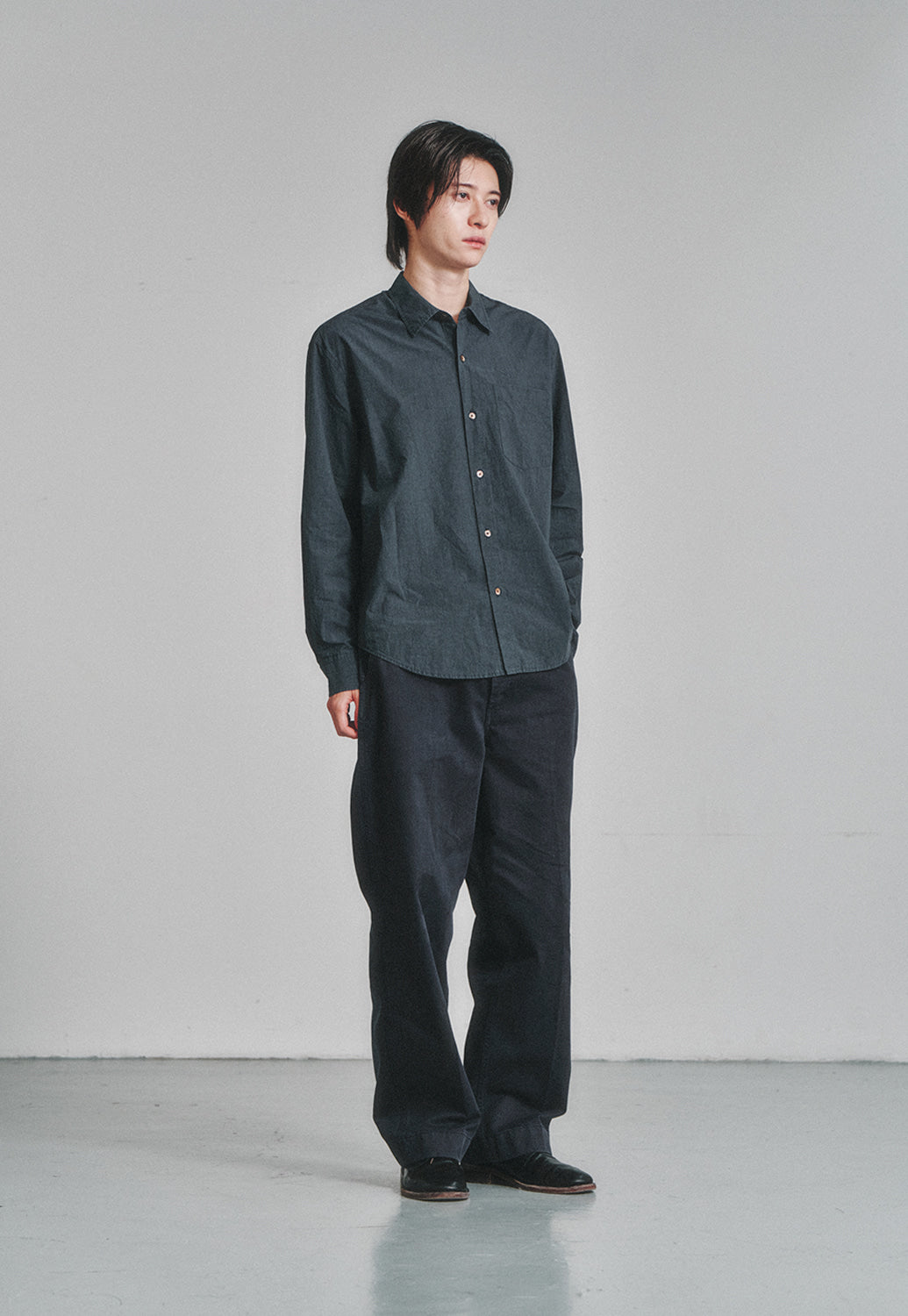 Art if acts - Sunny Dry Typewriter Shirt (Vintage Navy) product image 3 | TRAB K-Fashion Australia