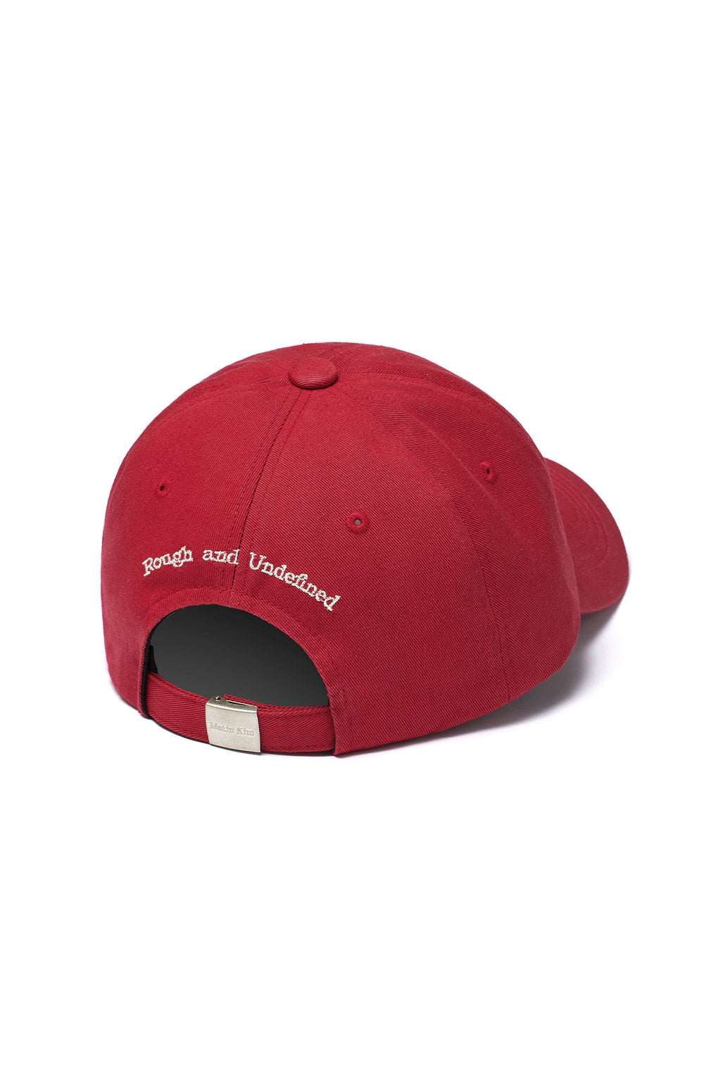 Matin Kim - Matin Volume Logo Ball Cap (Red) product image 4 | TRAB K-Fashion Australia