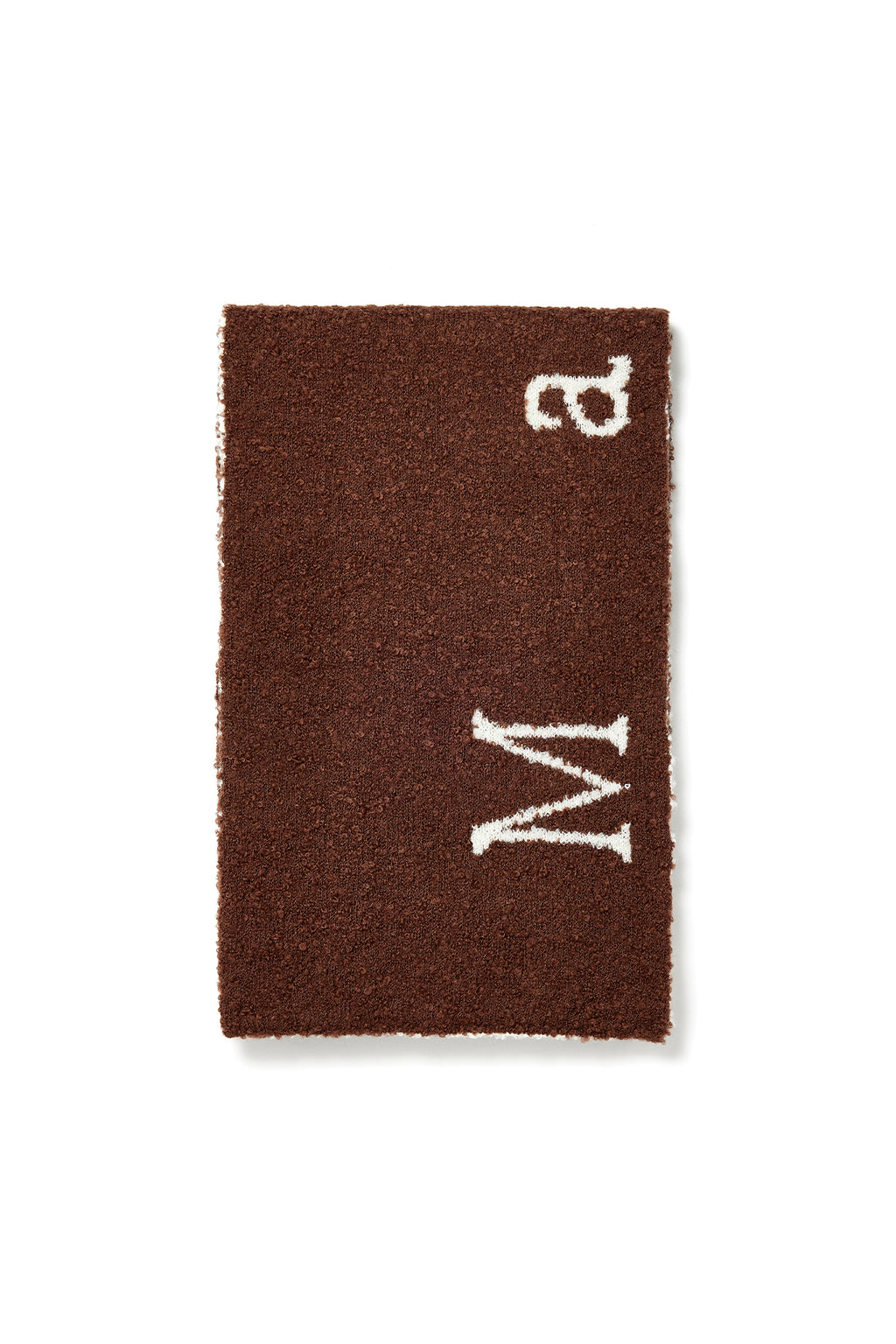 Matin Kim - Two Tone Boucle Muffler (Brown) product image 5 | TRAB K-Fashion Australia