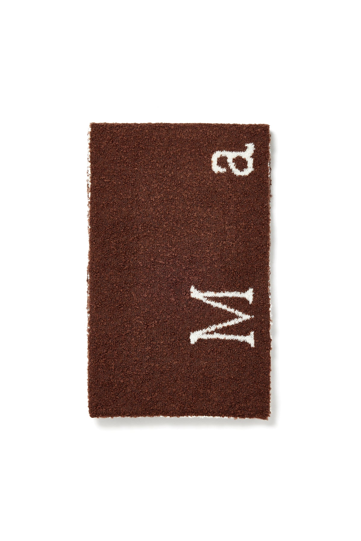 Matin Kim - Two Tone Boucle Muffler (Brown) product image 5 | TRAB K-Fashion Australia