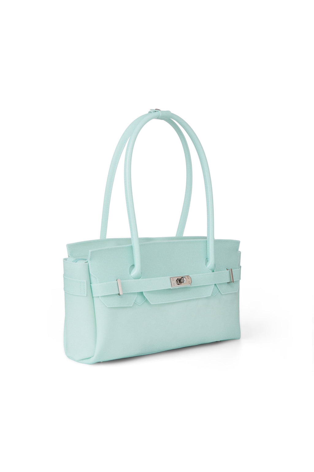 Deinet - [free Card Wallet] Jelly Two-Way Bag (Ice Blue) product image 2 | TRAB K-Fashion Australia