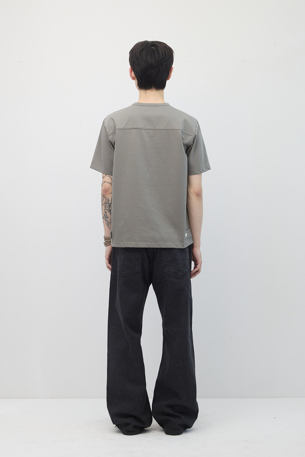 Hatchingroom - Regular Selvedge Jeans (Dark Grey) product image 11 | TRAB K-Fashion Australia