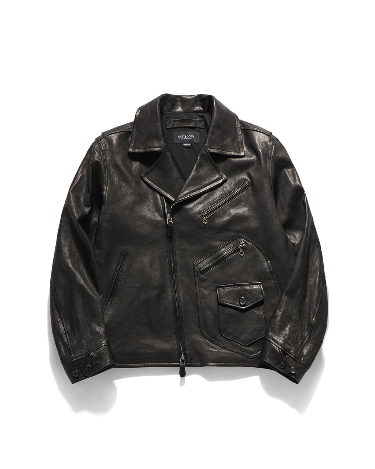 Eastlogue - Wayward Leather Rider Jacket (Black) product image 6 | TRAB K-Fashion Australia