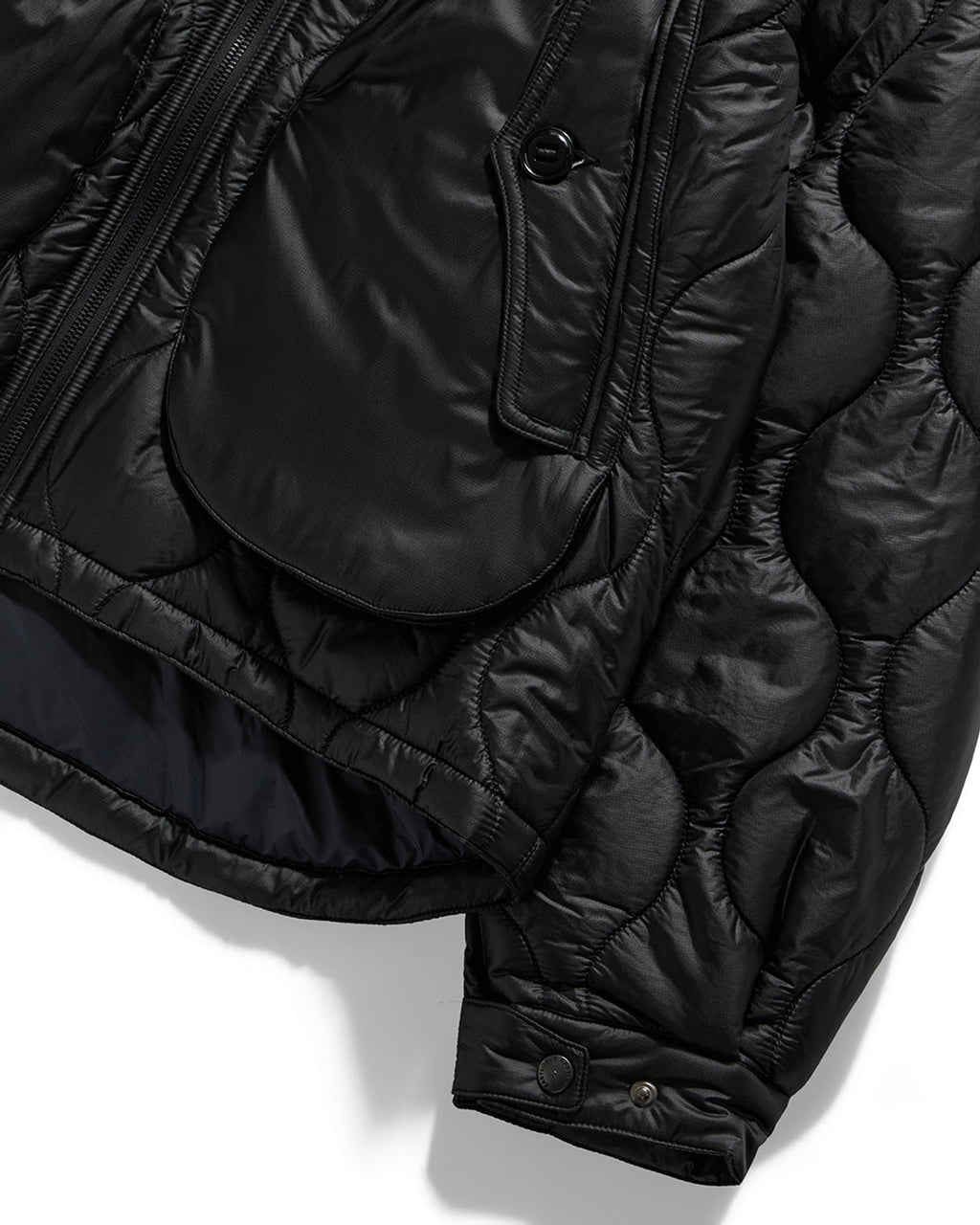 Eastlogue - Deck Hoodie Parka (Quilted Black) product image 9 | TRAB K-Fashion Australia