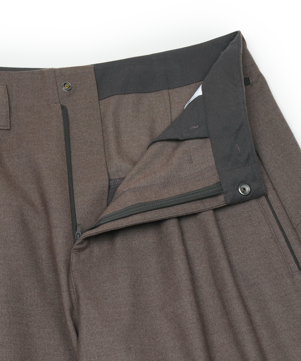 San San Gear - Wide Pants (Brown) product image 7 | TRAB K-Fashion Australia