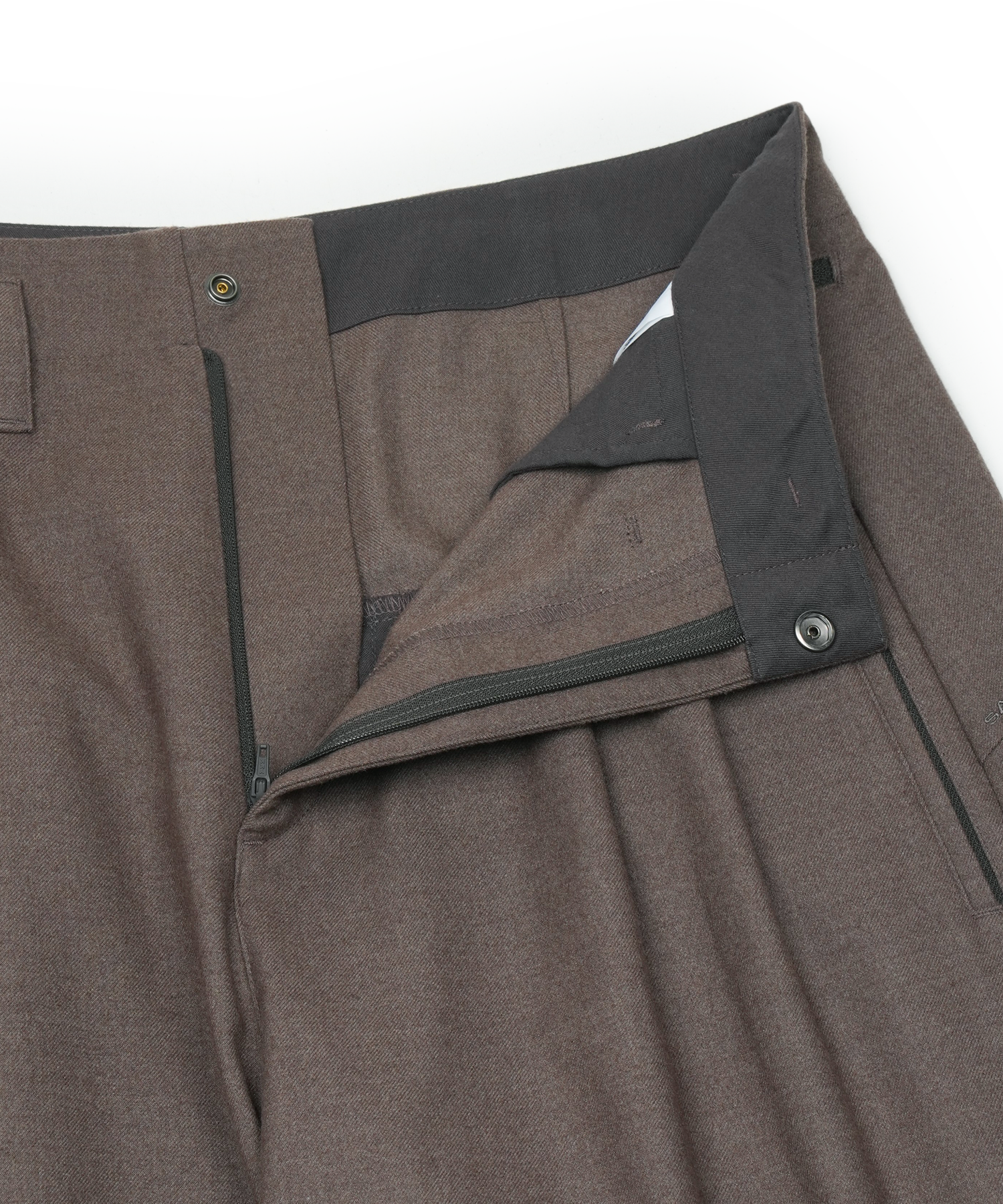 San San Gear - Wide Pants (Brown) product image 7 | TRAB K-Fashion Australia