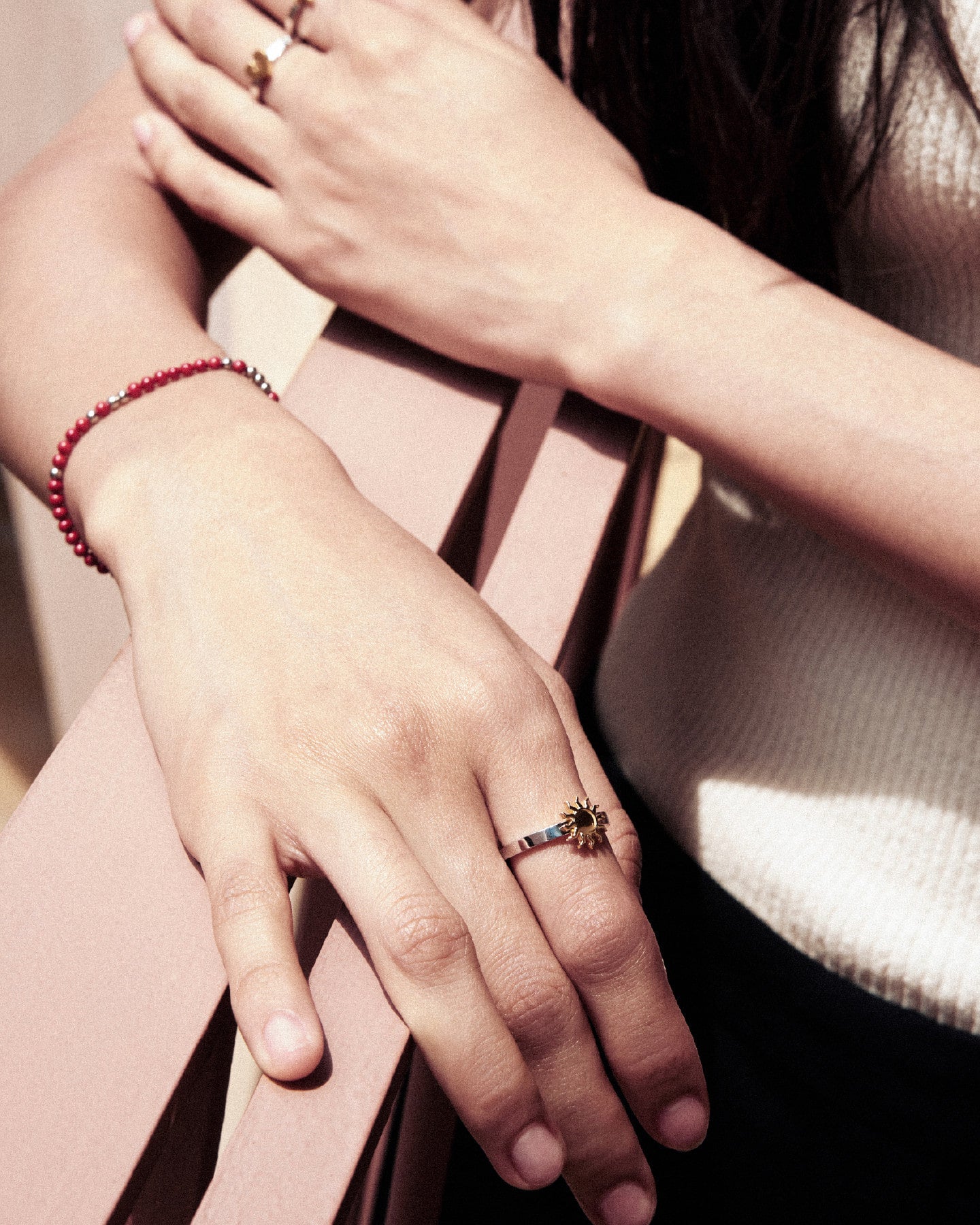 Numbering - Sun Stackable Ring #8506 product image 1 | TRAB K-Fashion Australia