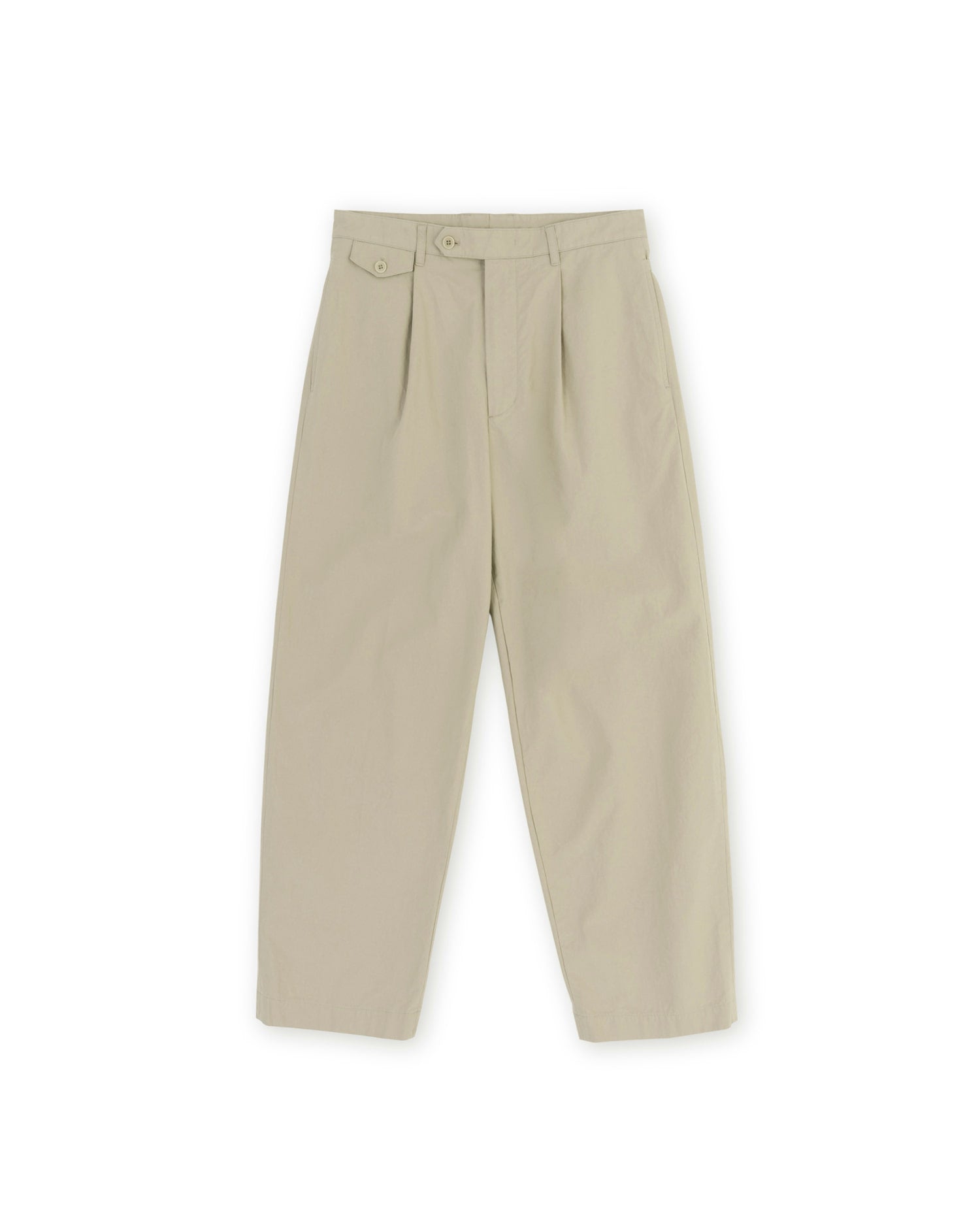 Brownyard - Loose Tapered Cotton Pants (Stone) product image 5 | TRAB K-Fashion Australia