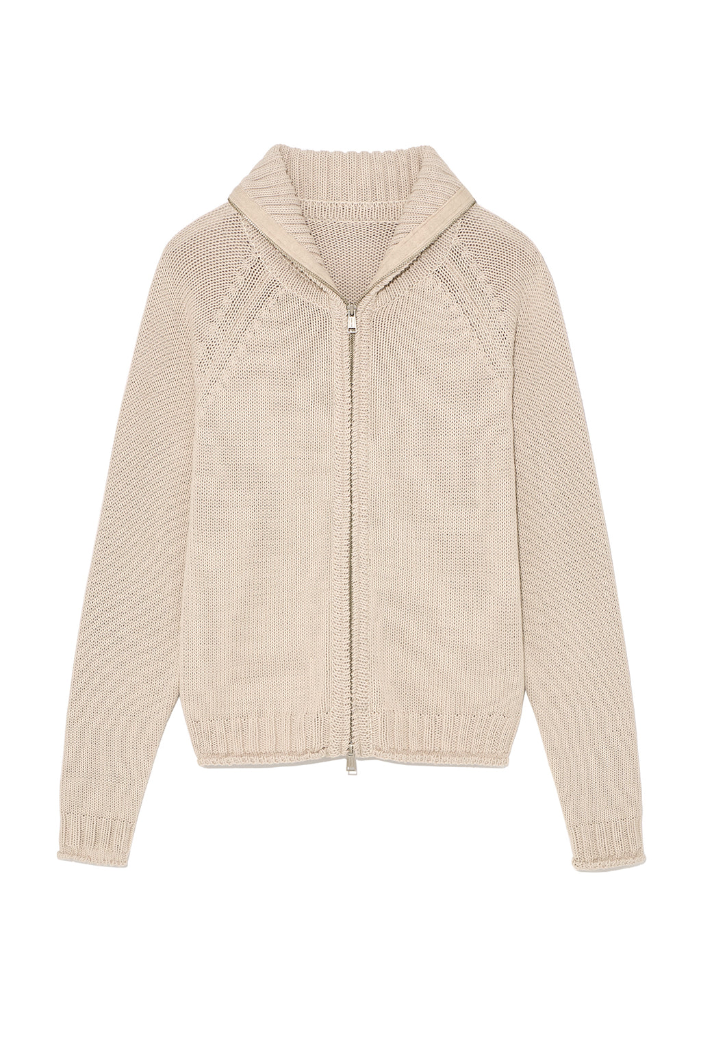 Matin Kim - Applique Logo Patch Knit Zip Up (Black) product image 17 | TRAB K-Fashion Australia