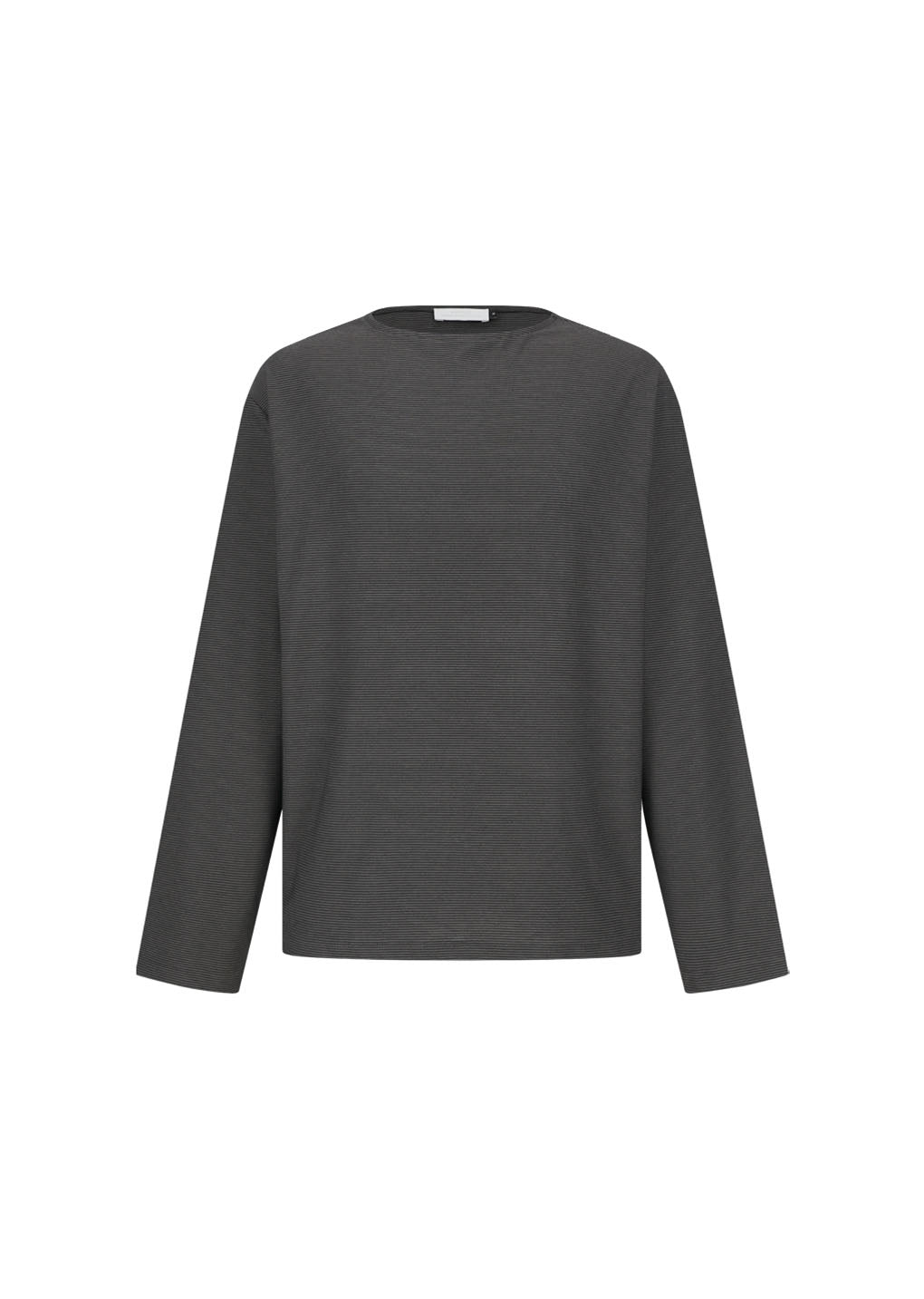 Amomento - Stripe Boat Neck Long Sleeve (Dark Brown) product image 5 | TRAB K-Fashion Australia