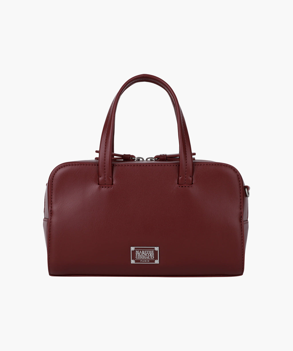 Marithe & Francois Girbaud - Classic Logo Square Cross Bag (Burgundy) product image 1 | TRAB K-Fashion Australia