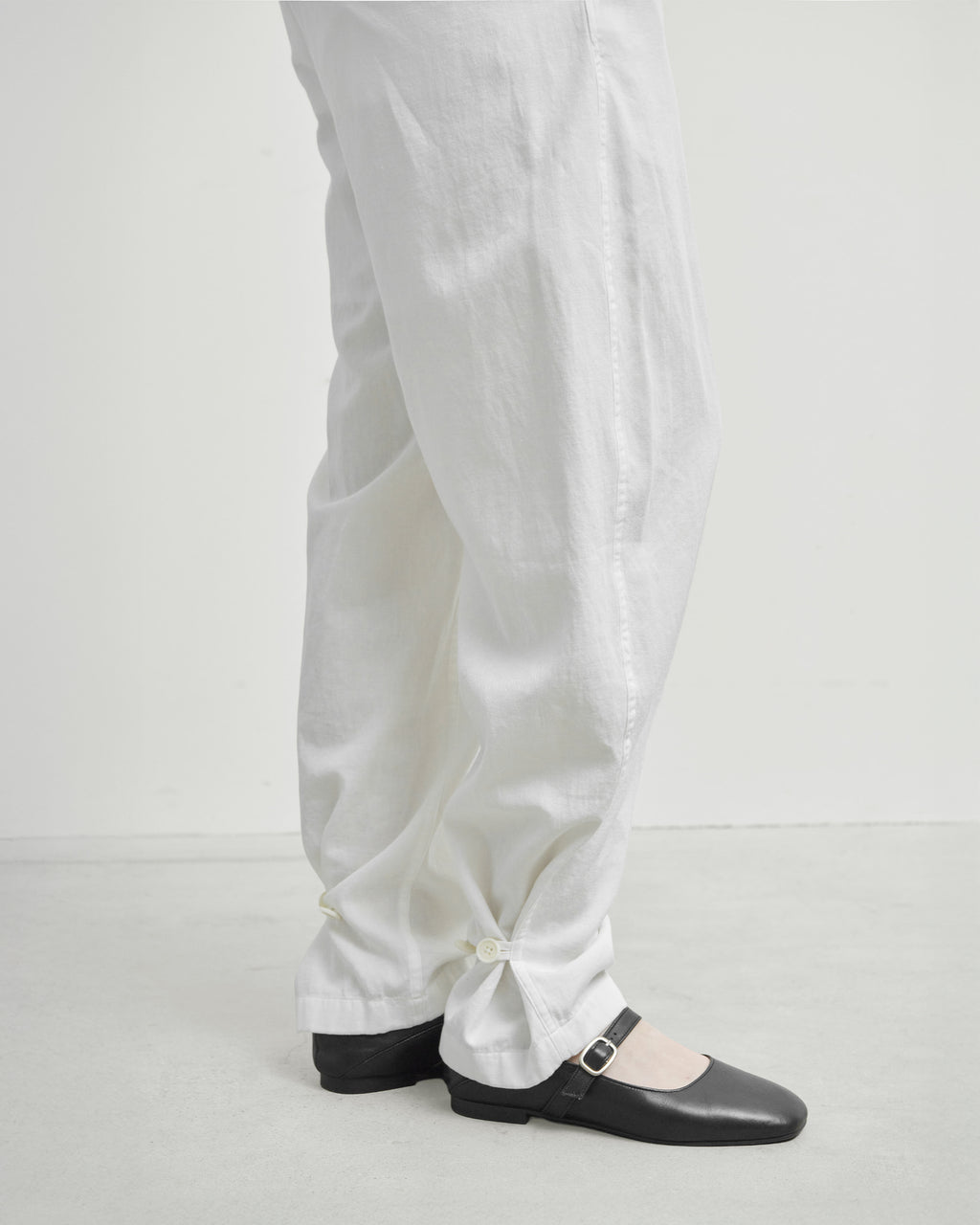 Brownyard - Button Hem Pants (Ivory) product image 3 | TRAB K-Fashion Australia
